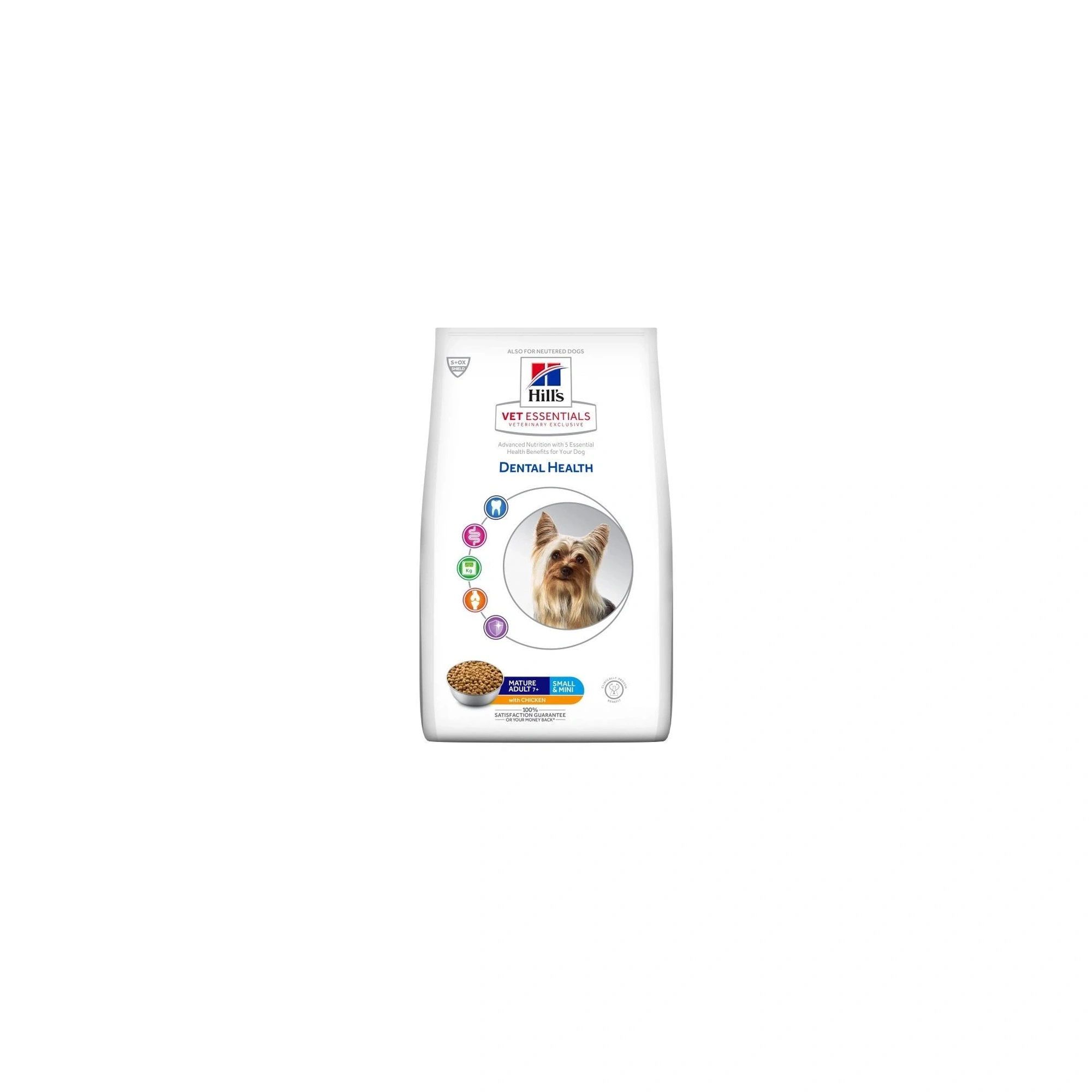 Hill s Vet Essentials Canine Mature Dental Small&Miniature Chicken 7kg - csirke