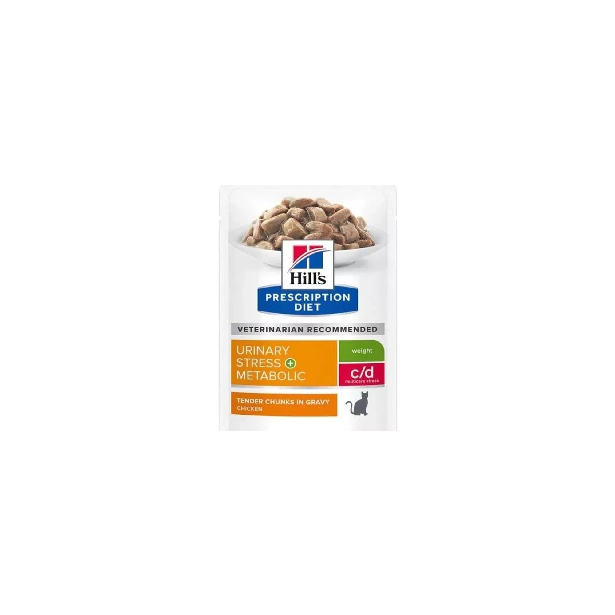 Hills PD Feline C/D Stress + Metabolic 12x85g Multipack
