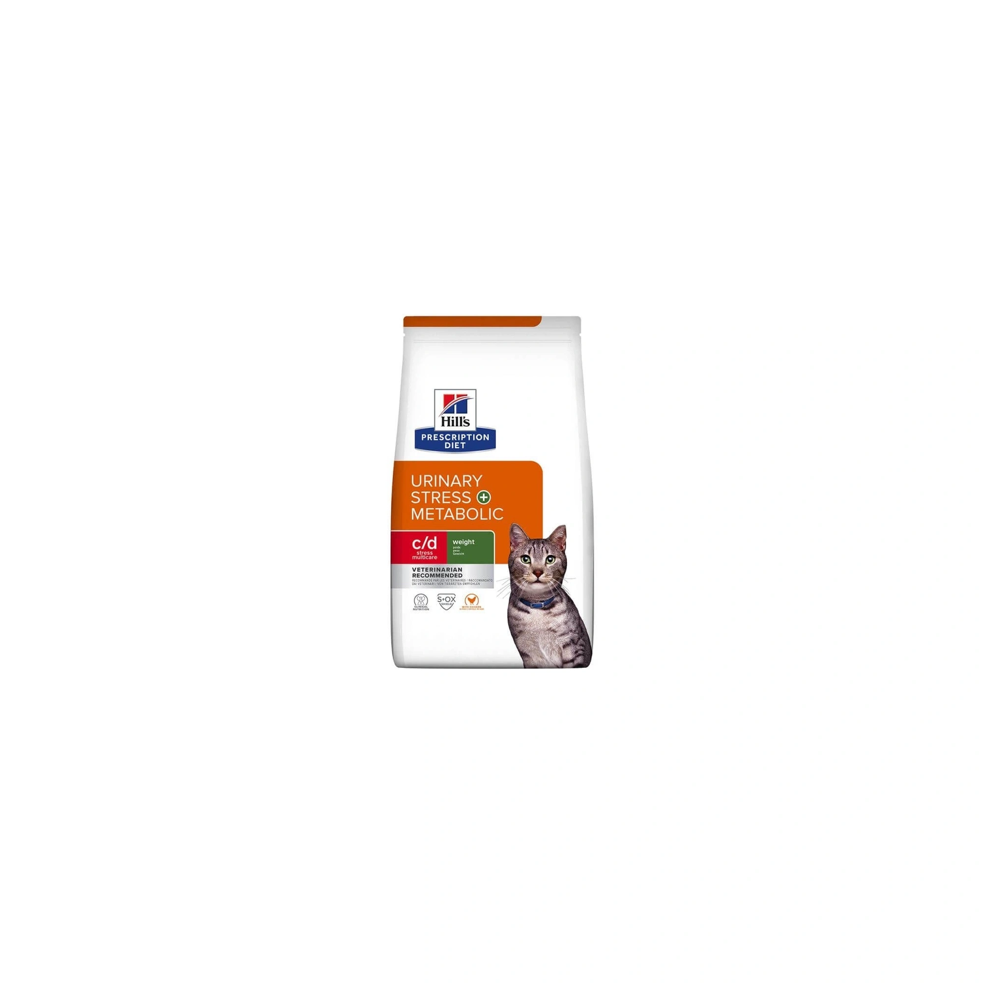 Hills PD Feline C/D Stress + Metabolic 1,5kg- krónikus vesebetegség és izületi támogatá