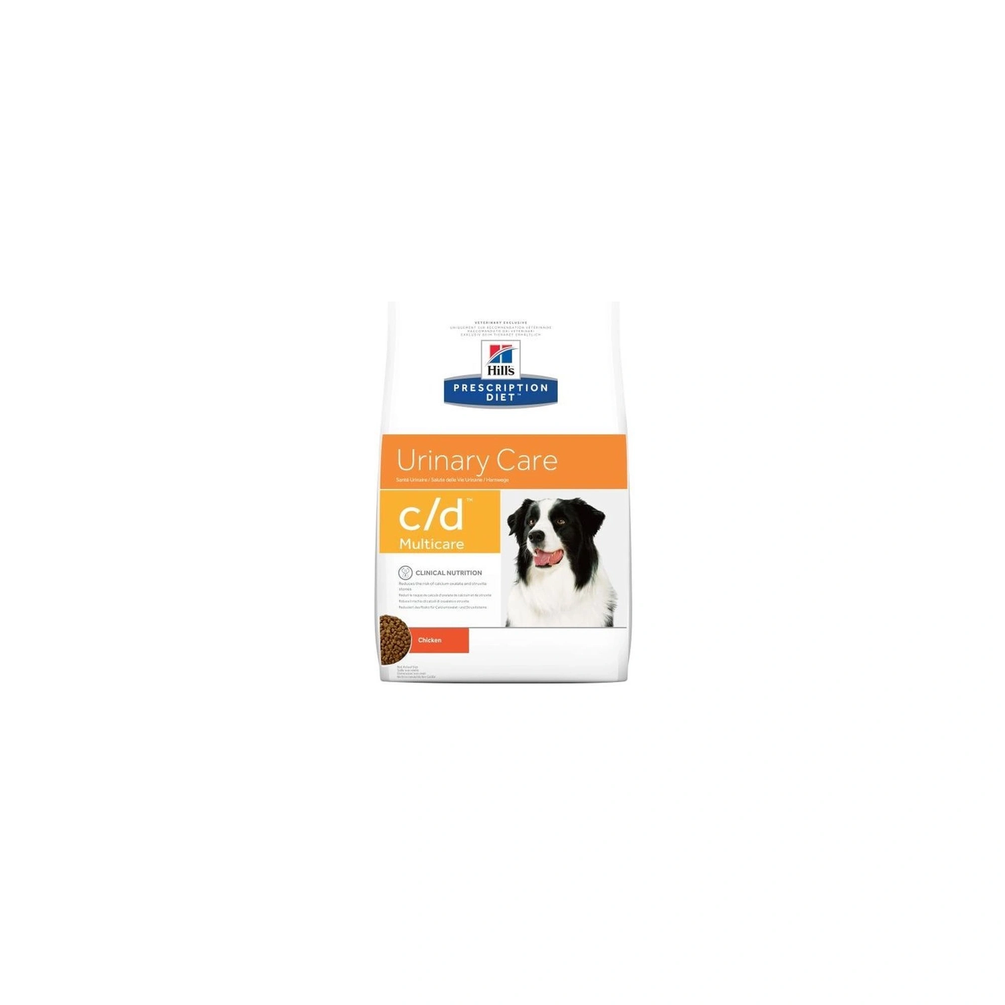 Hills Pescription Diet Canine C/D 2 kg - struvit és kalcium-oxalát húgykövesség