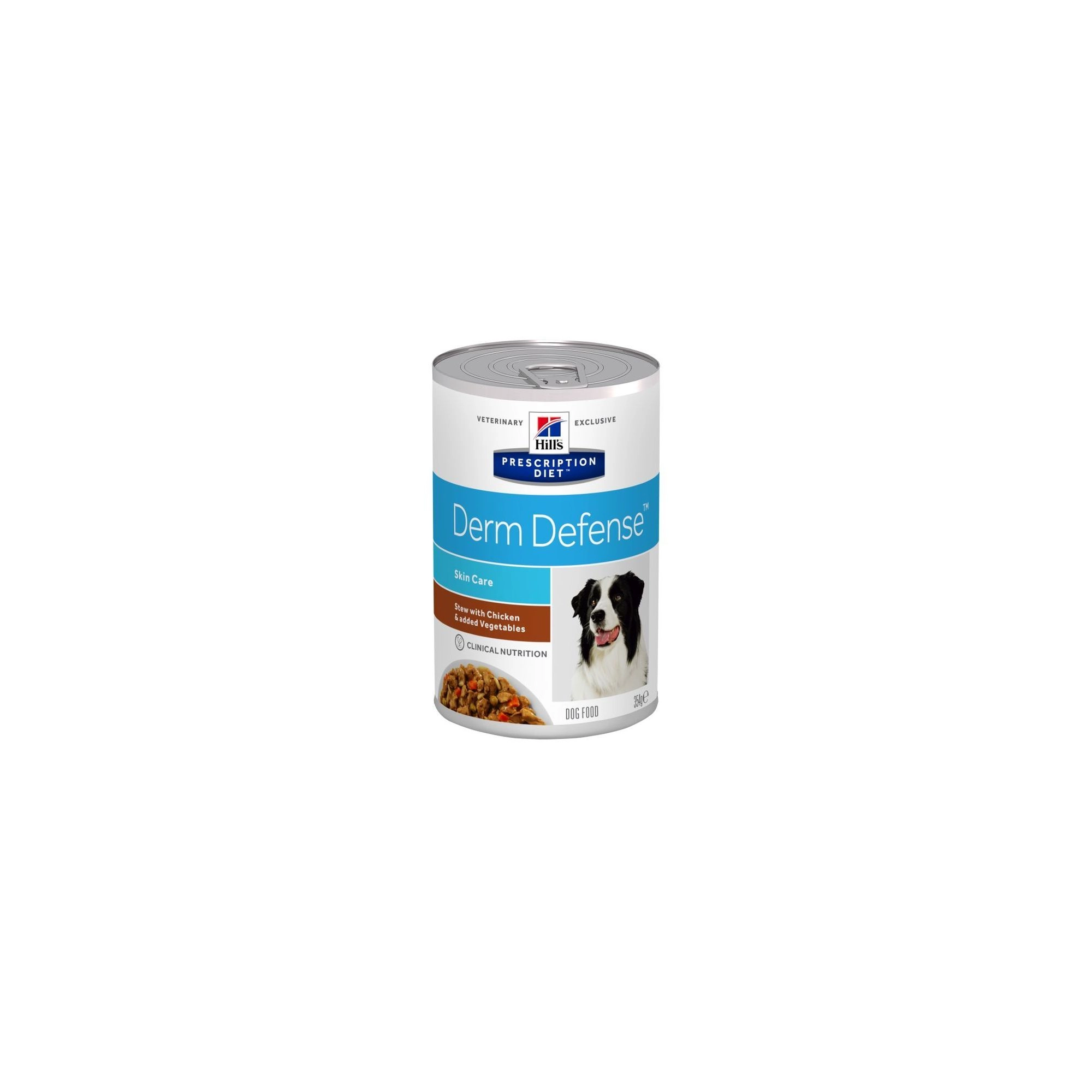 Hills Pescription Diet Canine Derm Defense 354 g - környezeti allergiák étrendi kezelésére és a
