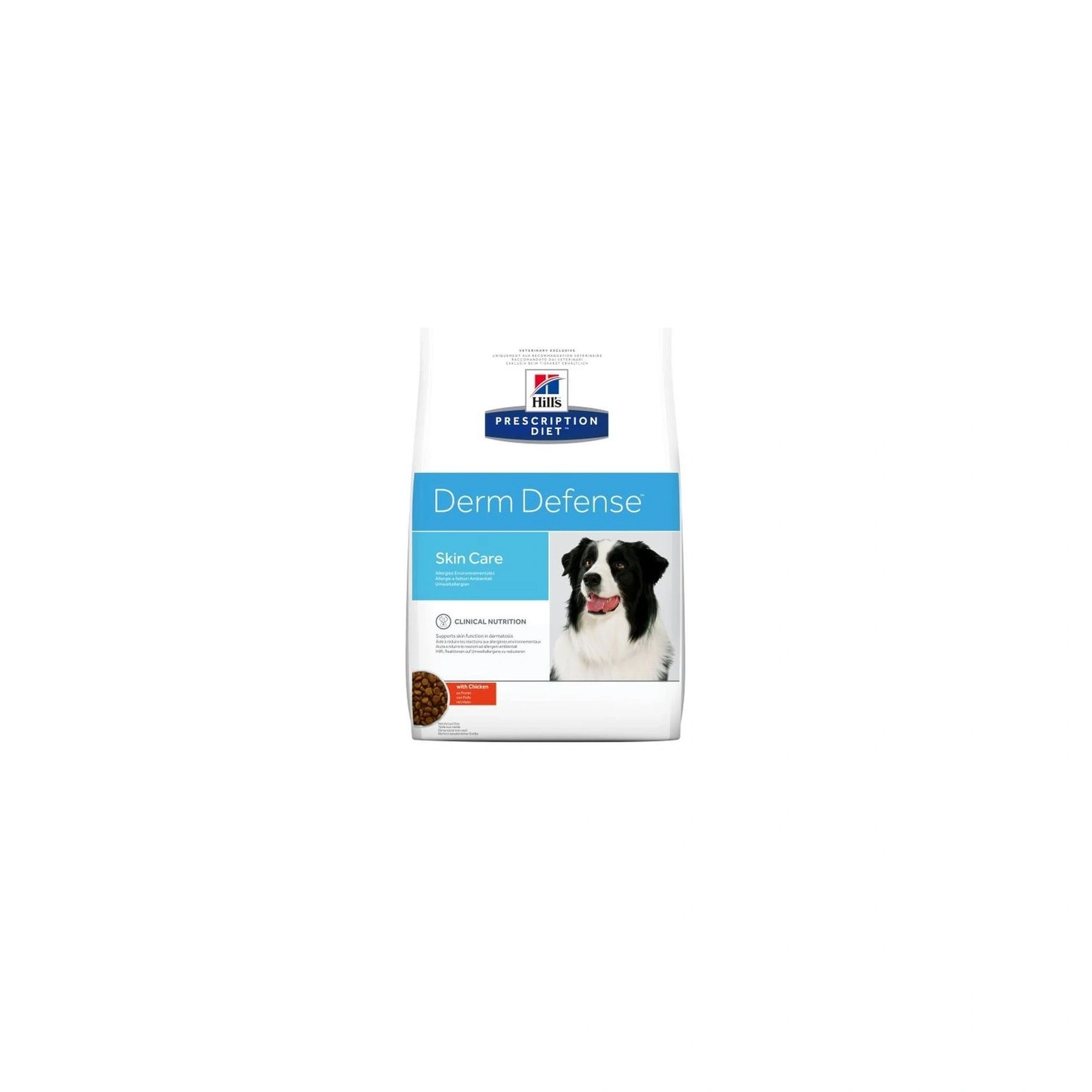 Hills Pescription Diet Canine Derm Defense 5 kg - környezeti allergiák étrendi kezelésére és a