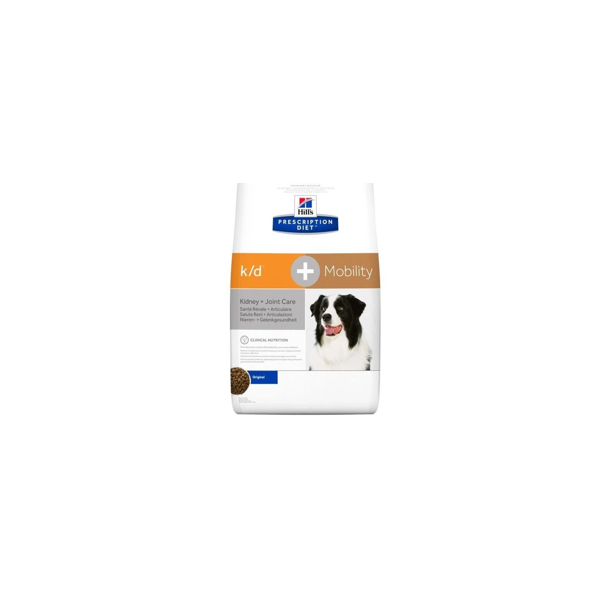 Hills Pescription Diet Canine K/D + Mobility 5 kg - krónikus vesebetegség és izületi támogatás