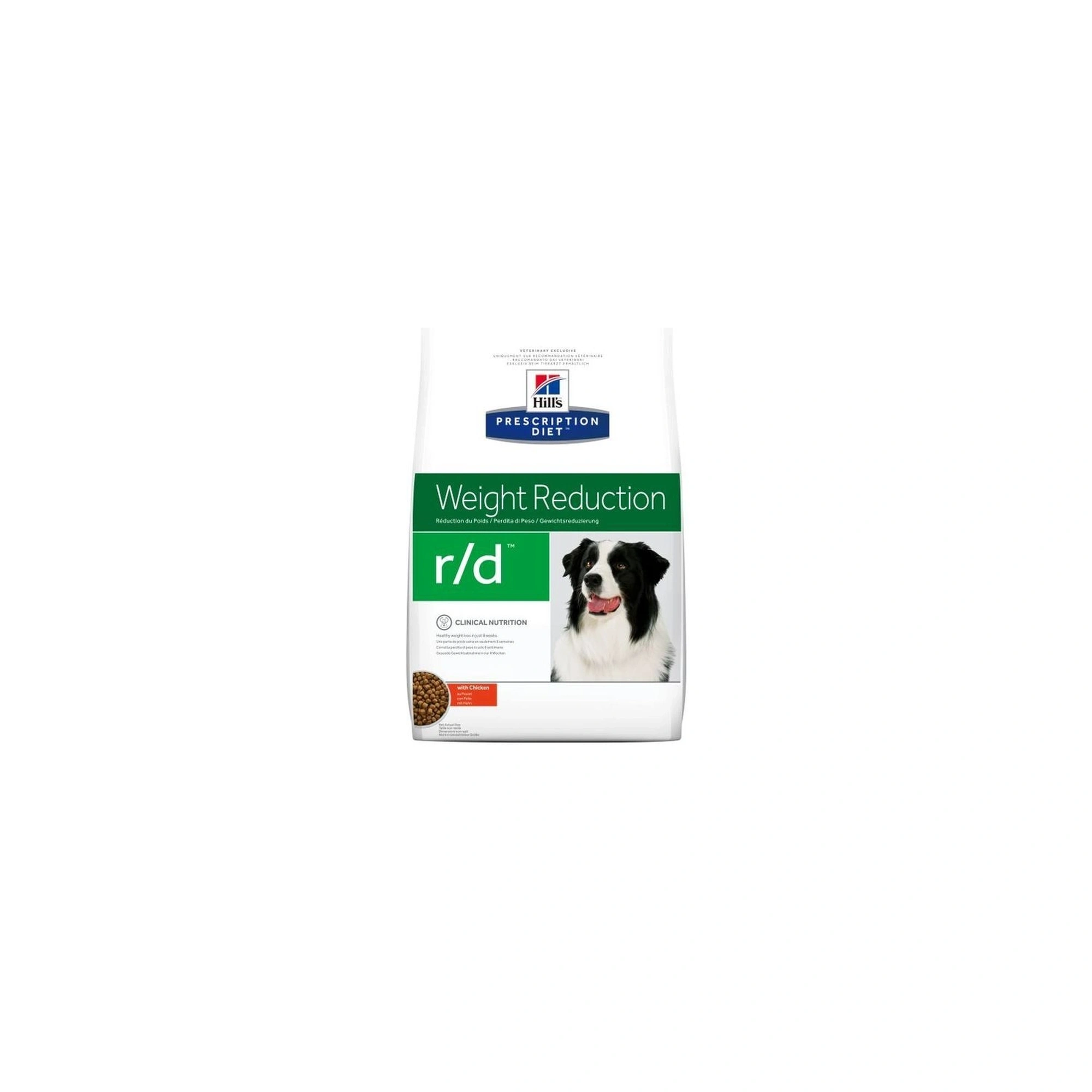 Hills Pescription Diet Canine R/D 12 kg - elhízás, fibrát kezelés