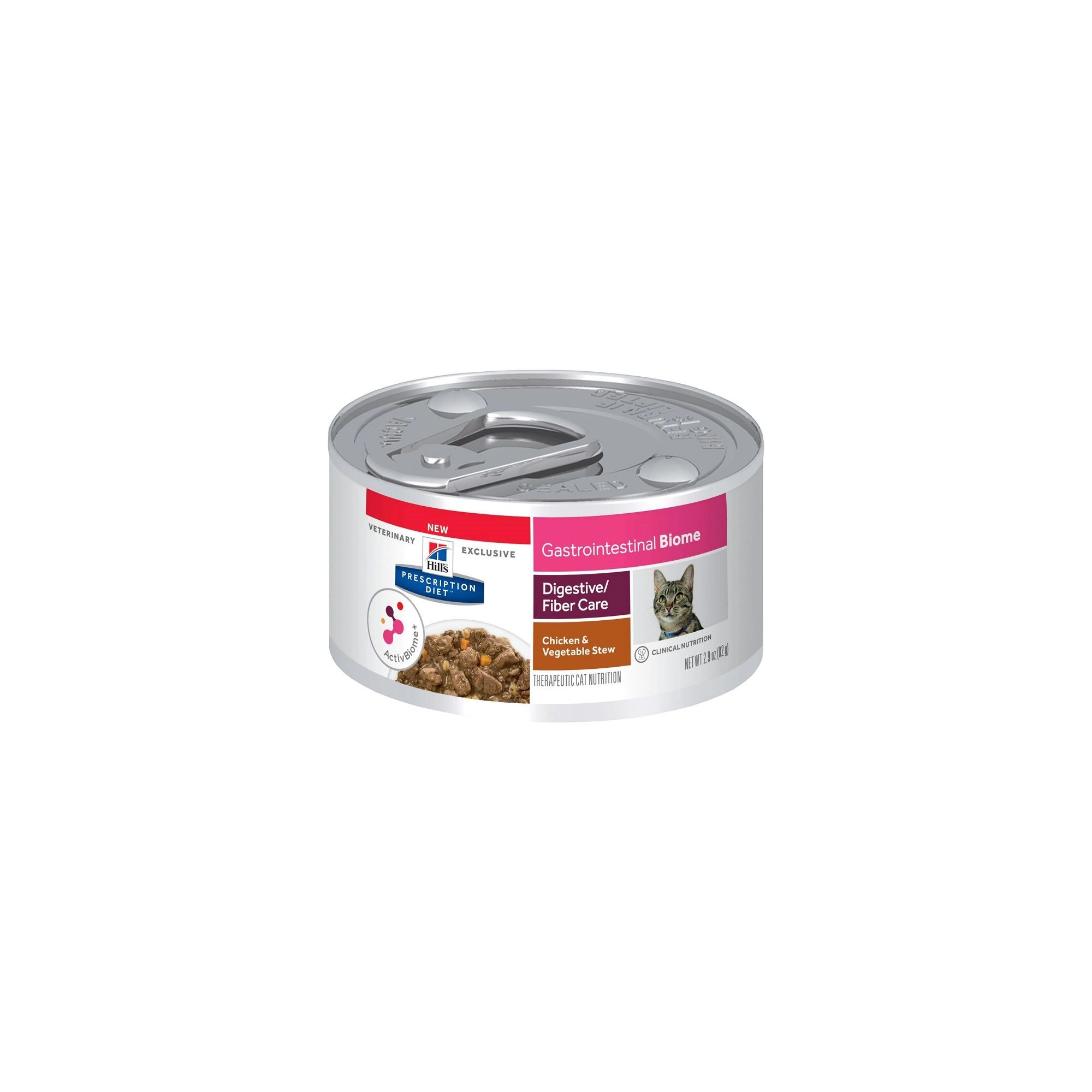 Hills Pescription Diet Feline GI Biome chk & vg 82 g -székrekedés, rostérzékeny, szteroidokra rea