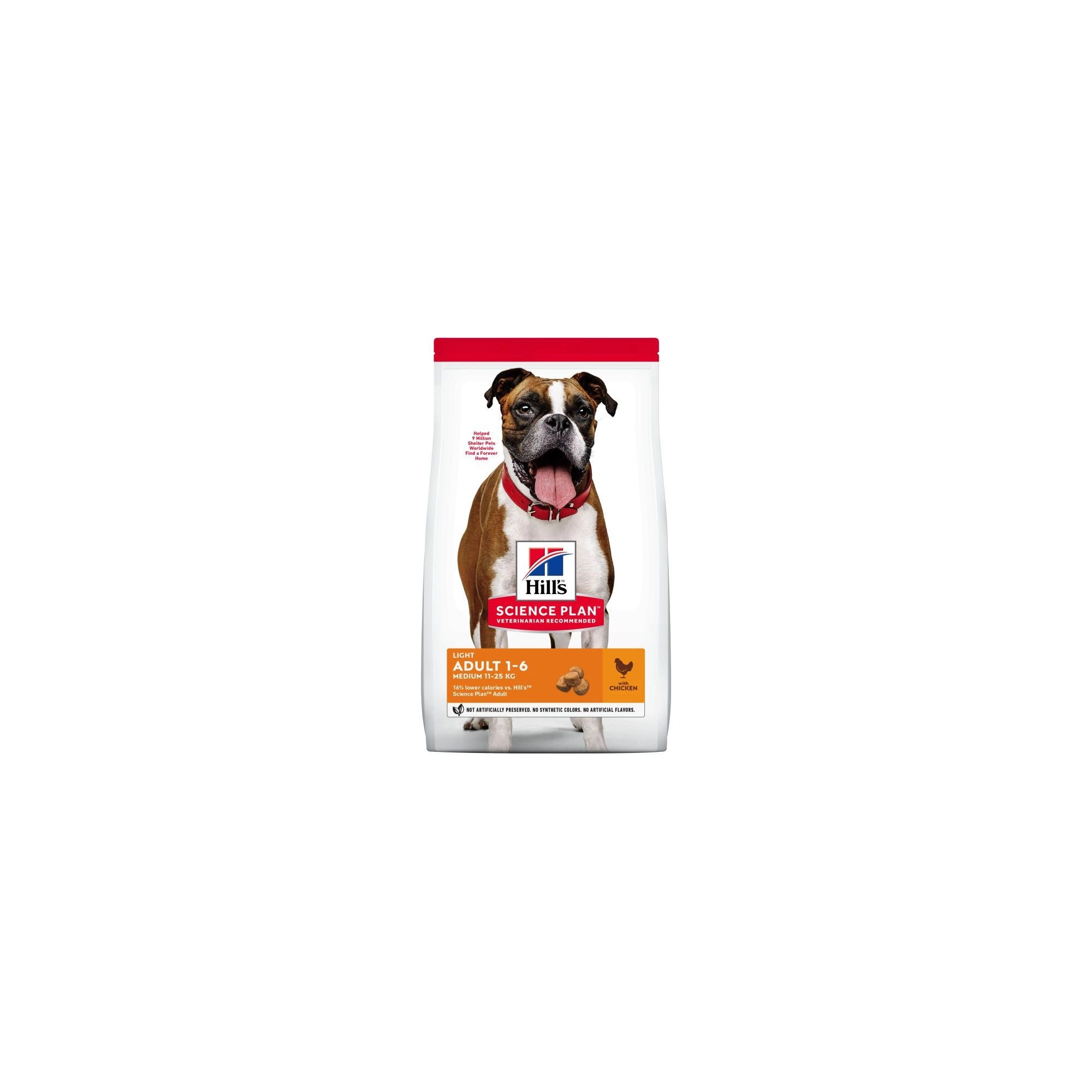 Hills Science Plan Canine Adult Light Chicken 2,5 kg