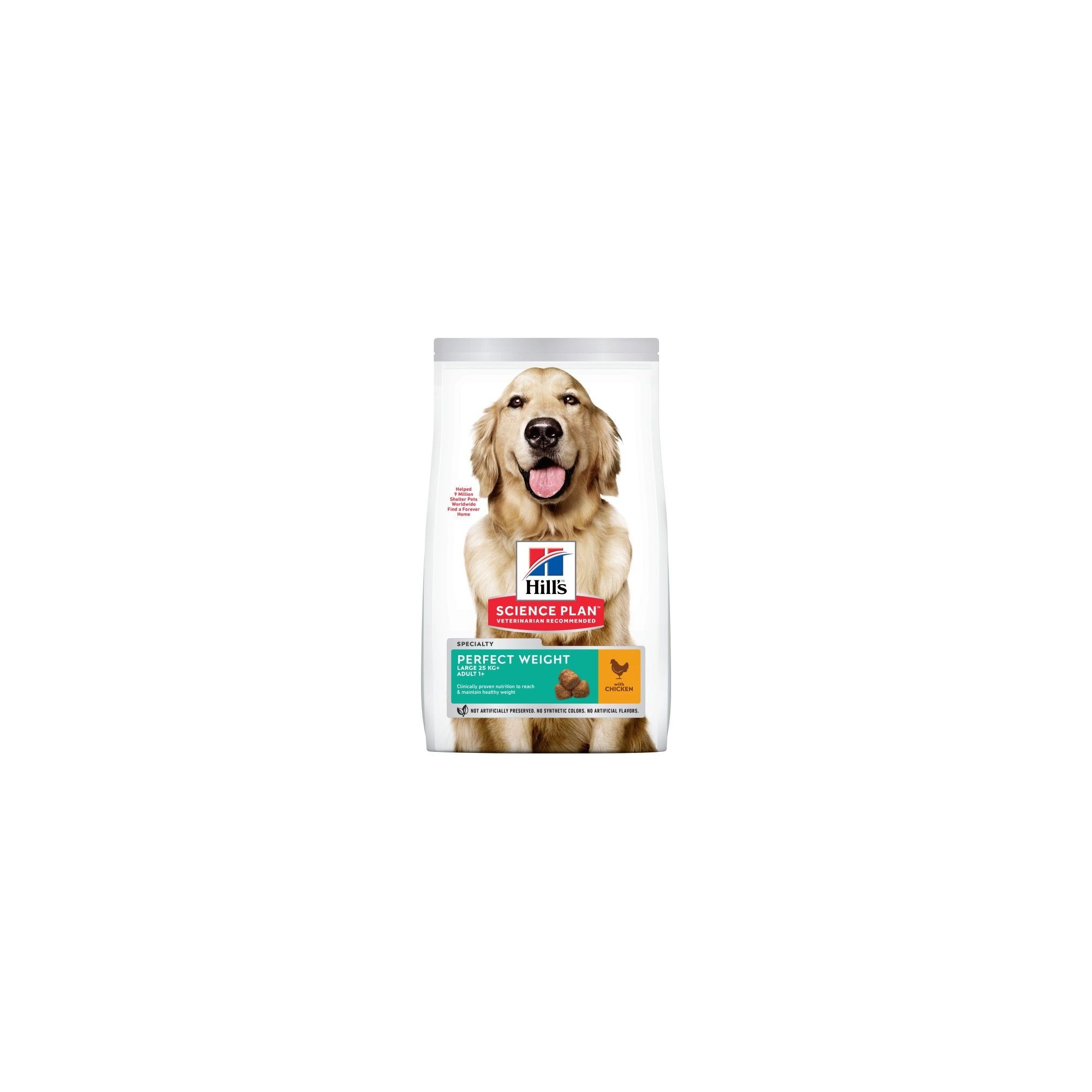 Hills Science Plan Canine Adult Perfect Weight Large Breed 12 kg