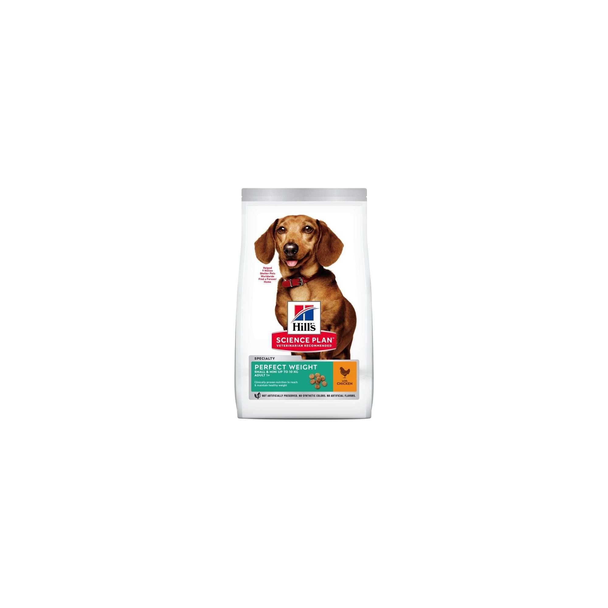 Hills Science Plan Canine Adult Perfect Weight Small & Miniature 1,5kg