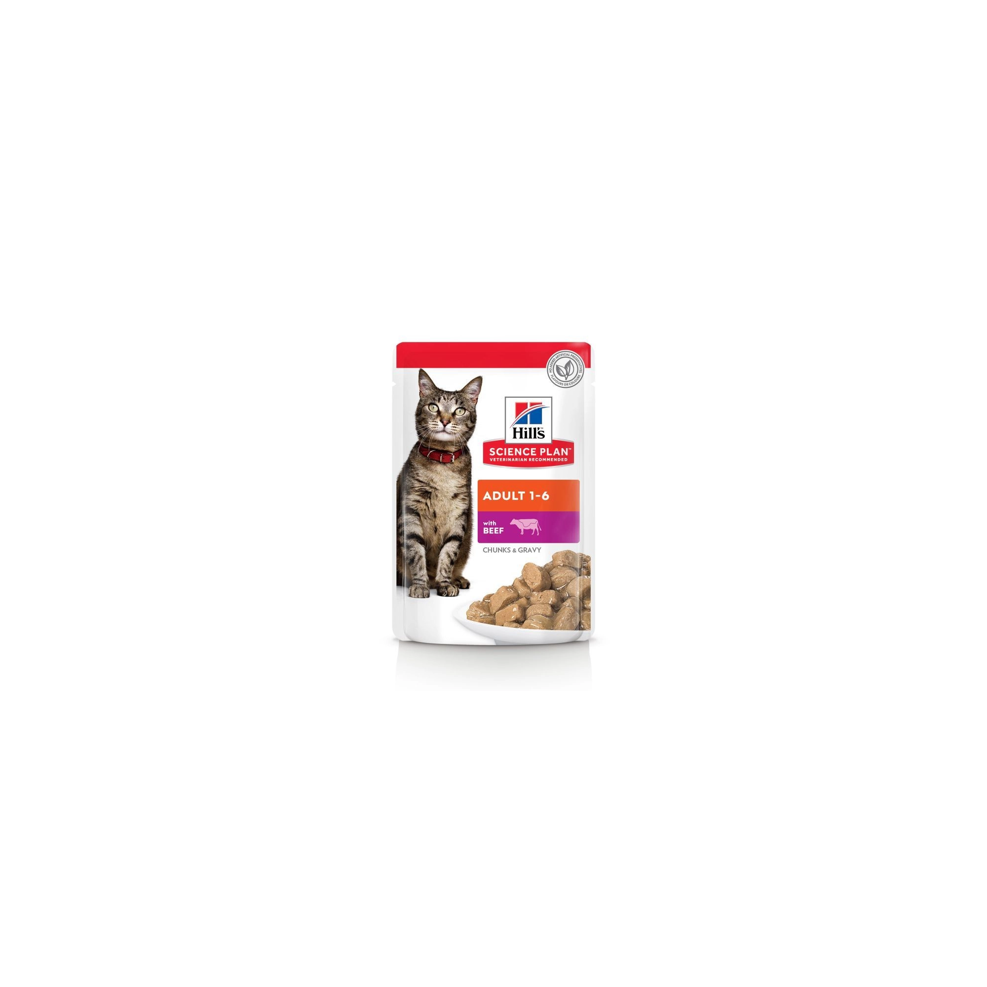 Hills Science Plan Feline Adult Beef CiG Alutasak 12x85g Multipack