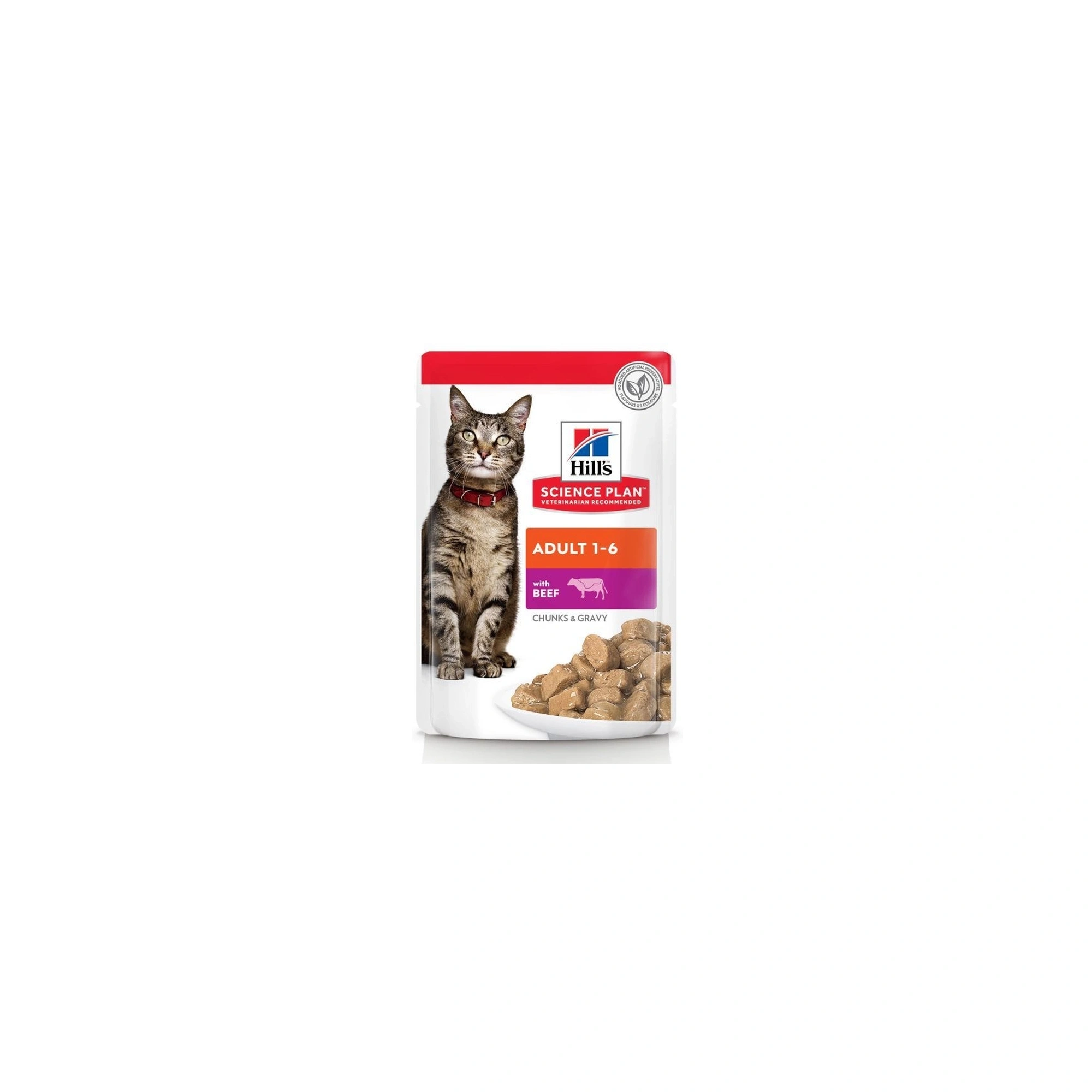 Hills Science Plan Feline Adult Beef CiG Alutasak 12x85g Multipack