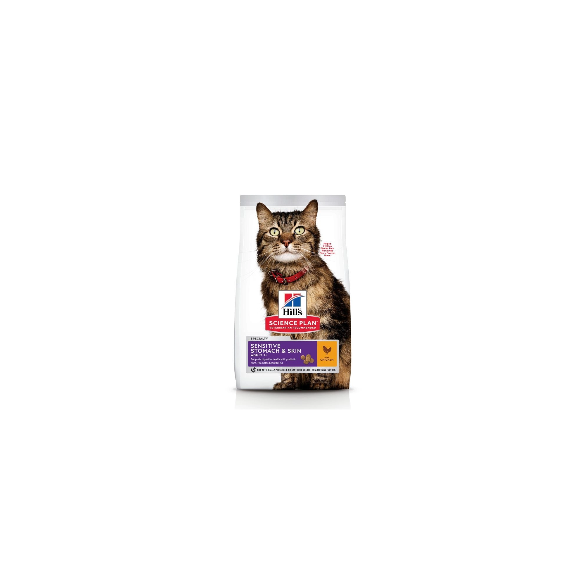 Hills Science Plan Feline Adult Sensitive Stomach & Skin 1,5kg
