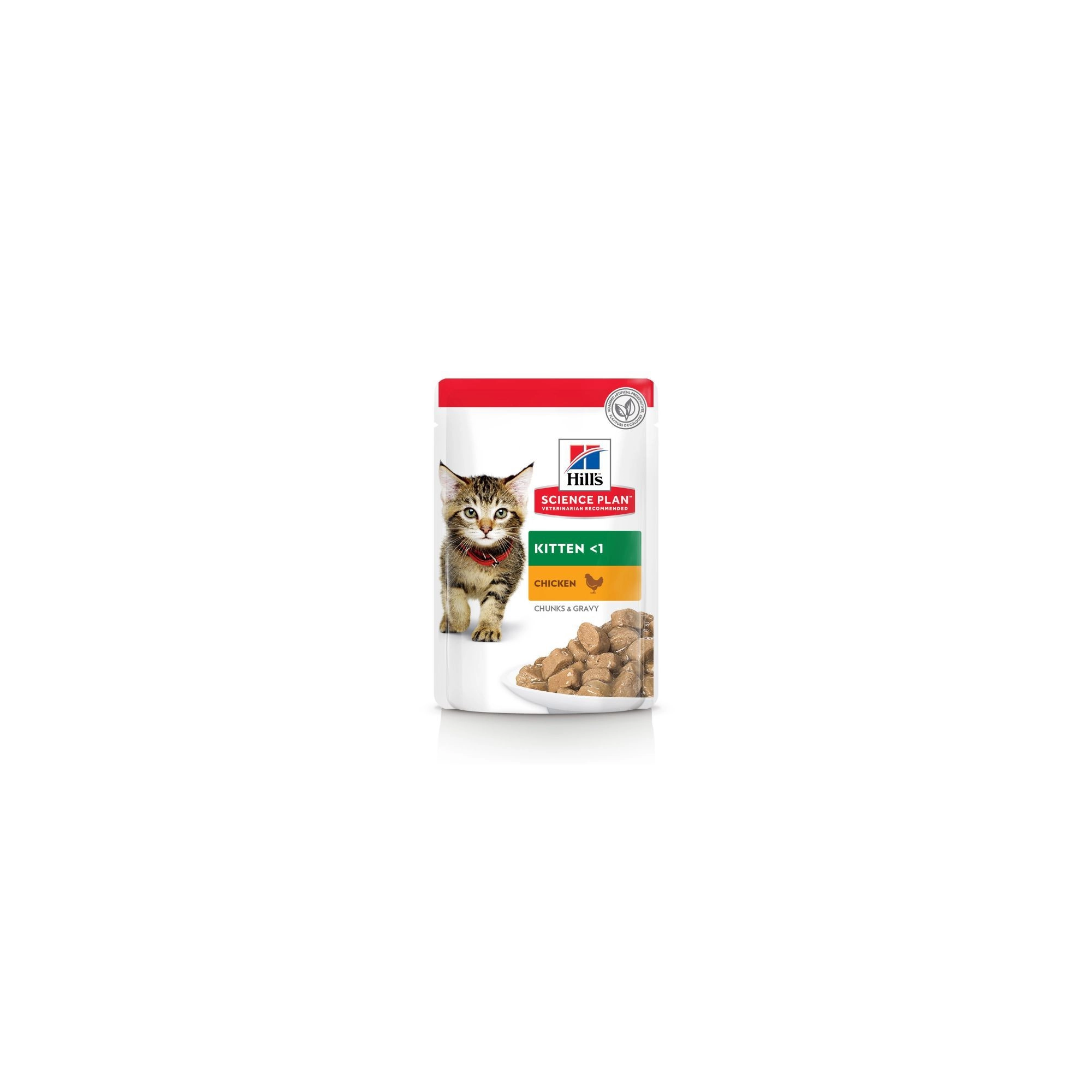 Hills Science Plan Feline Kitten Chicken CiG Alutasak 12x85g Multipack