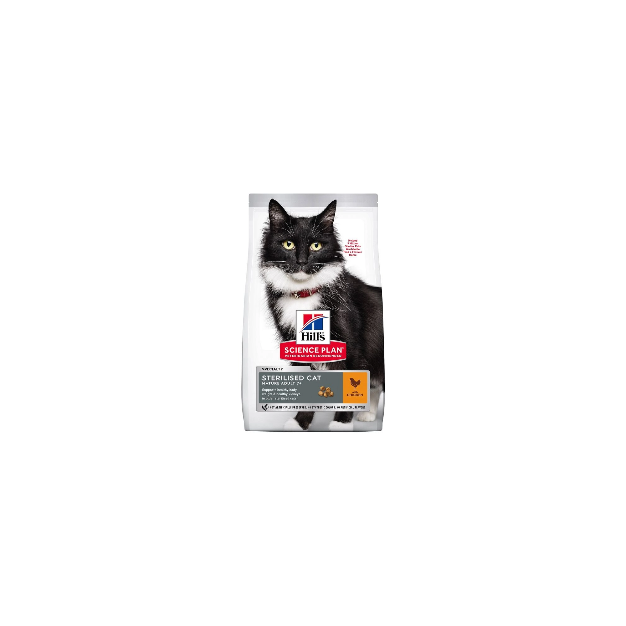 Hills Science Plan Feline Mature SterilizedCat Chicken 1,5kg