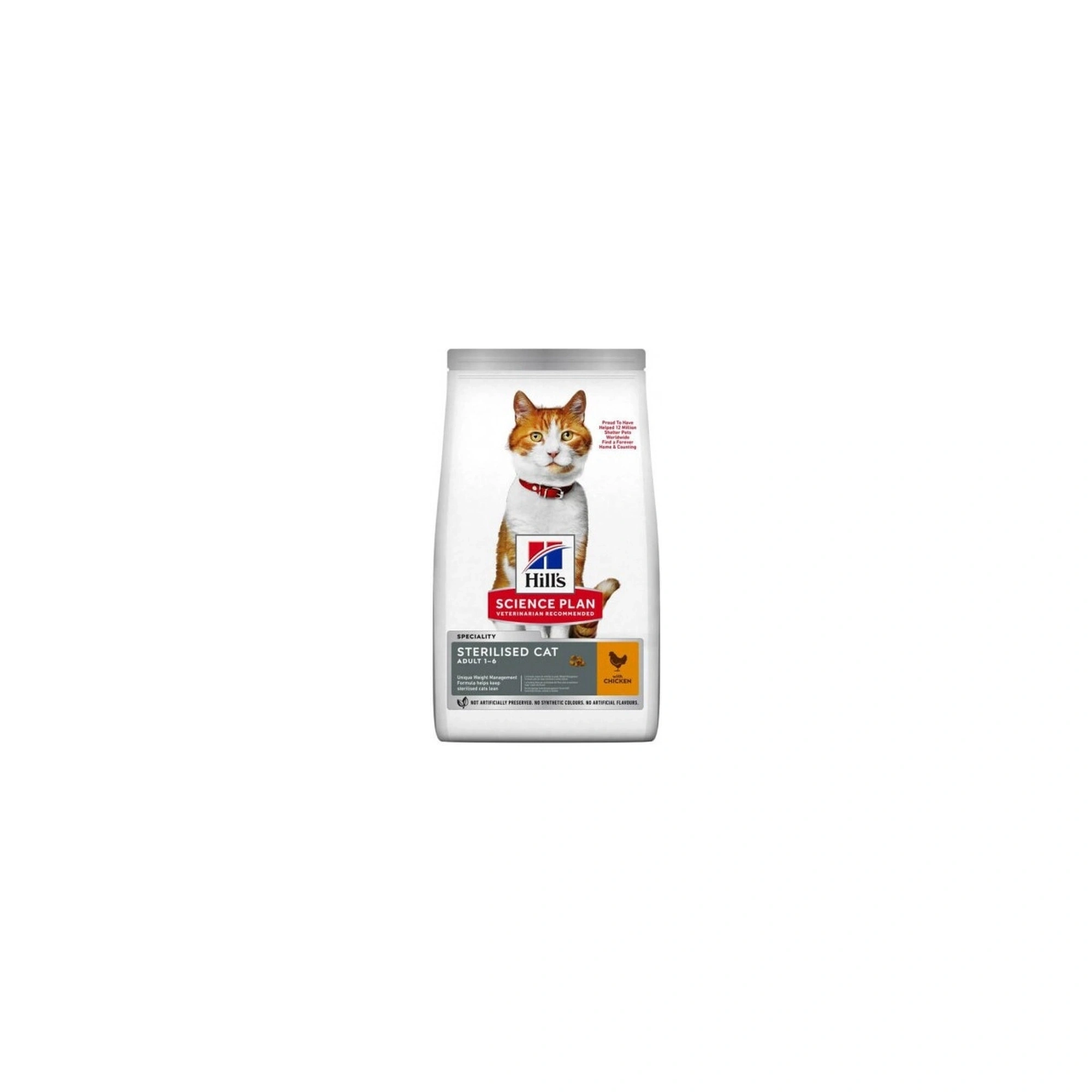 Hills Science Plan Feline Young Adult SterilizedCat Chicken 3 kg