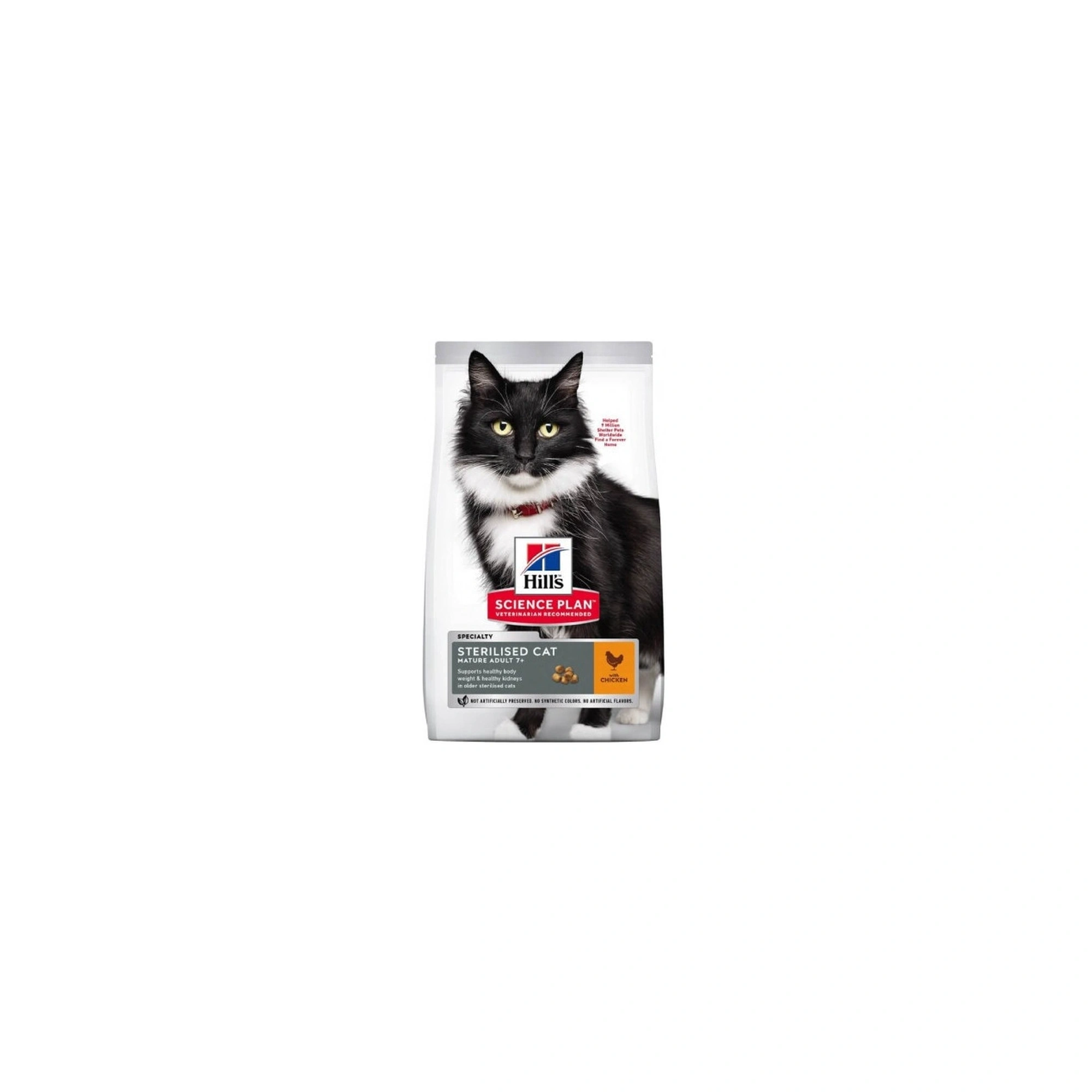 Hills SP Feline Adult SterilizedCat Chicken 1,5 kg