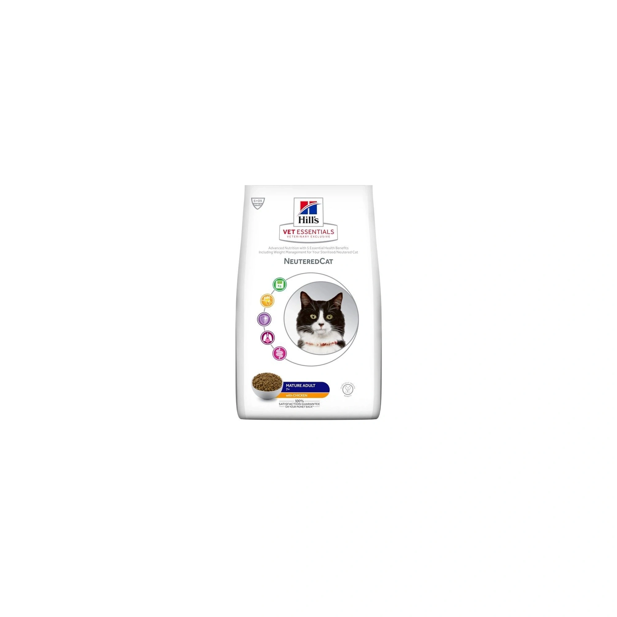 Hill´s Vet Essentials Feline Mature Weight & Neutered Chicken 1.5 kg - csirke