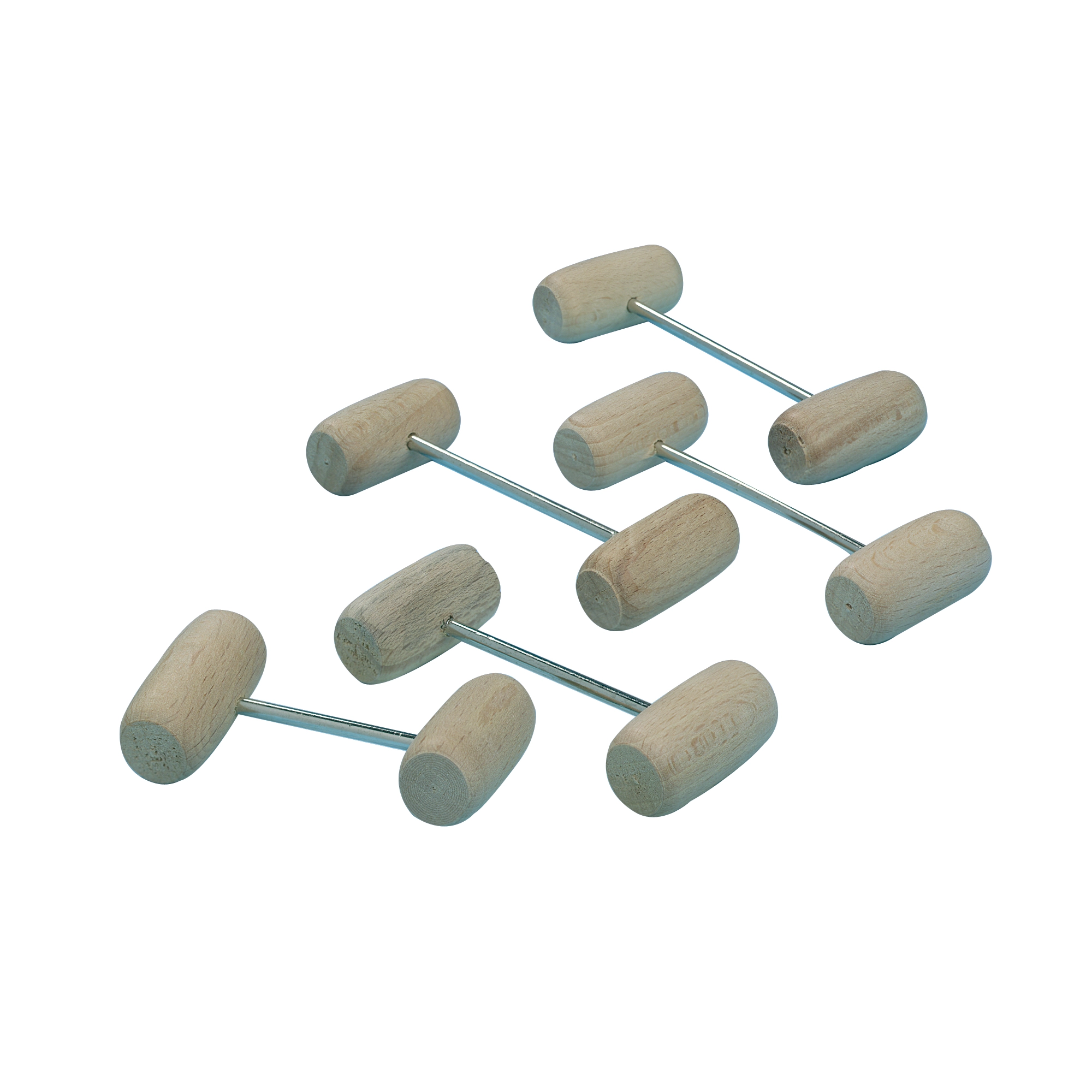 Hüvelyzáró Flessa fa gombos alátét nélkül 50 mm