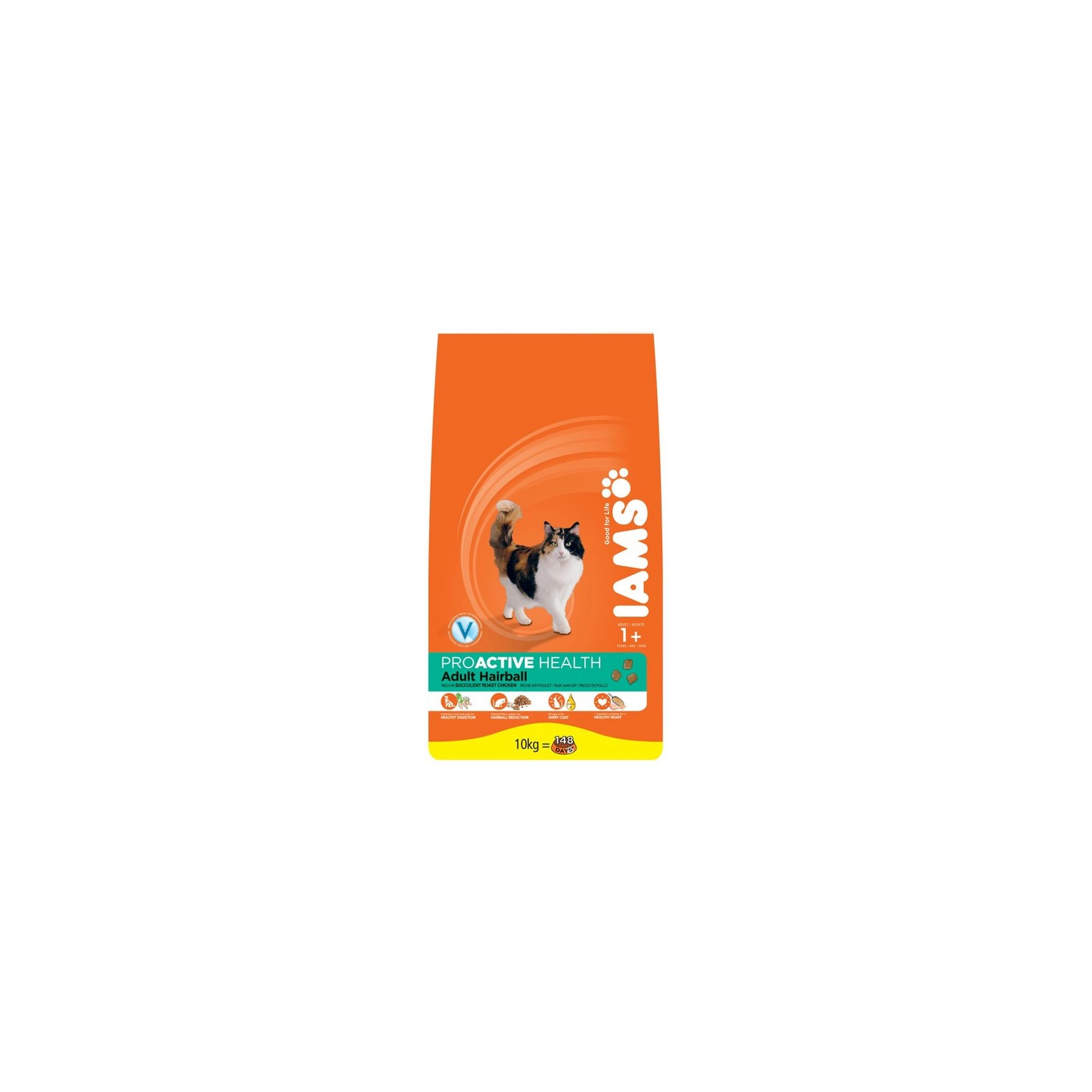 Iams Cat Adult Hairball Chicken macskatáp 10kg