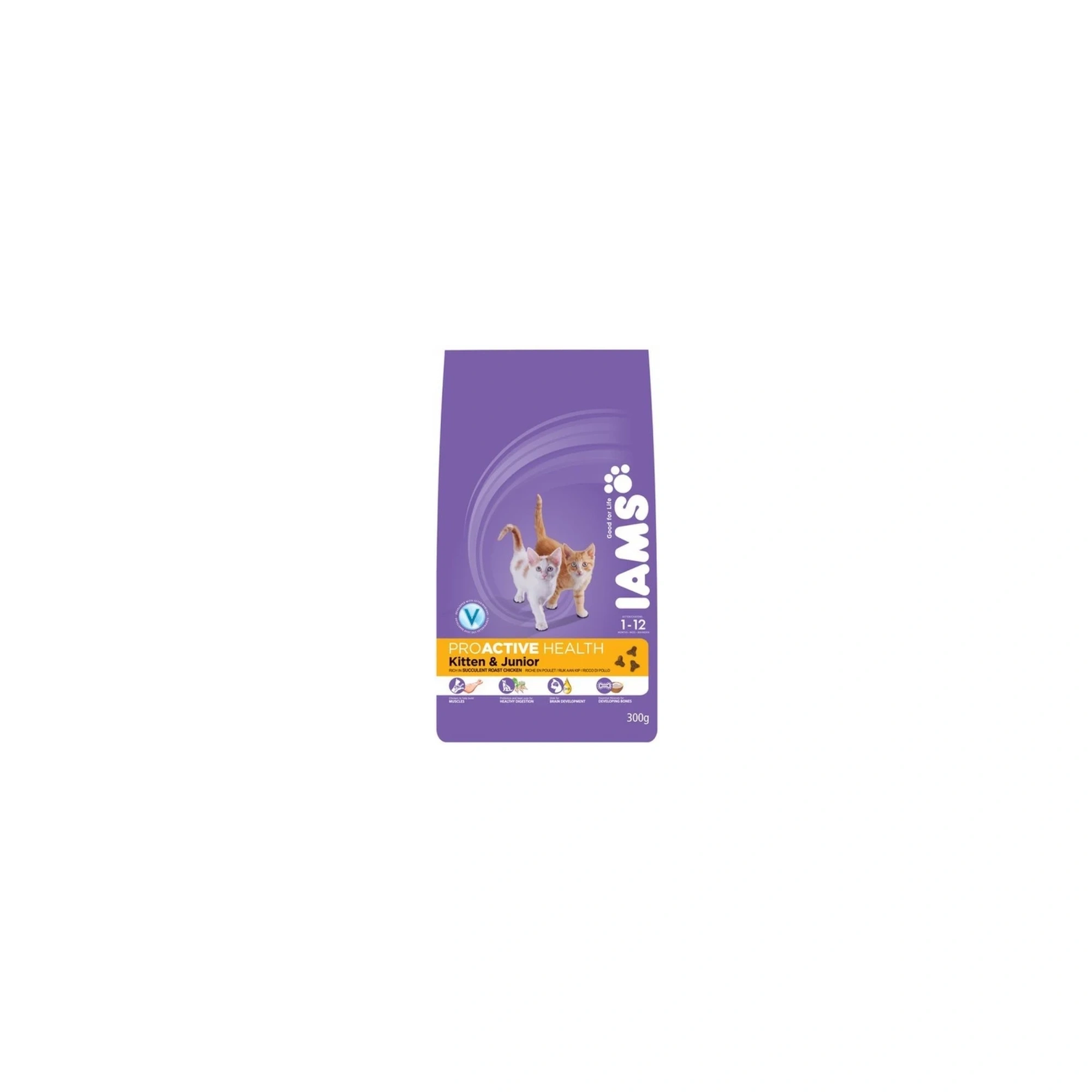 Iams Cat Kitten & Junior Chicken 300g