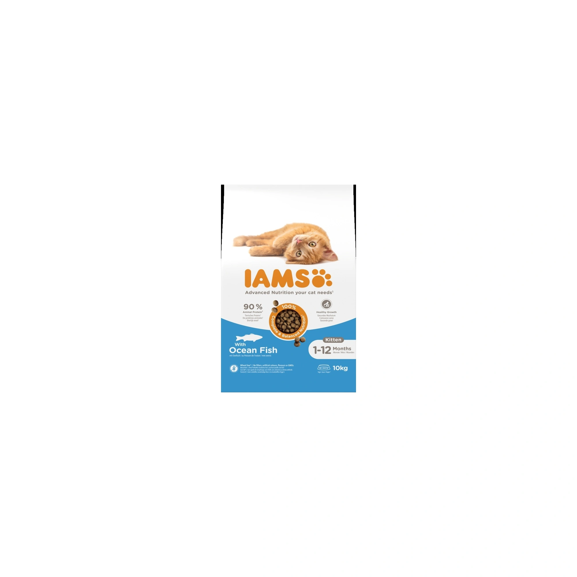 -Iams Cat Kitten Ocean Fisch 10kg