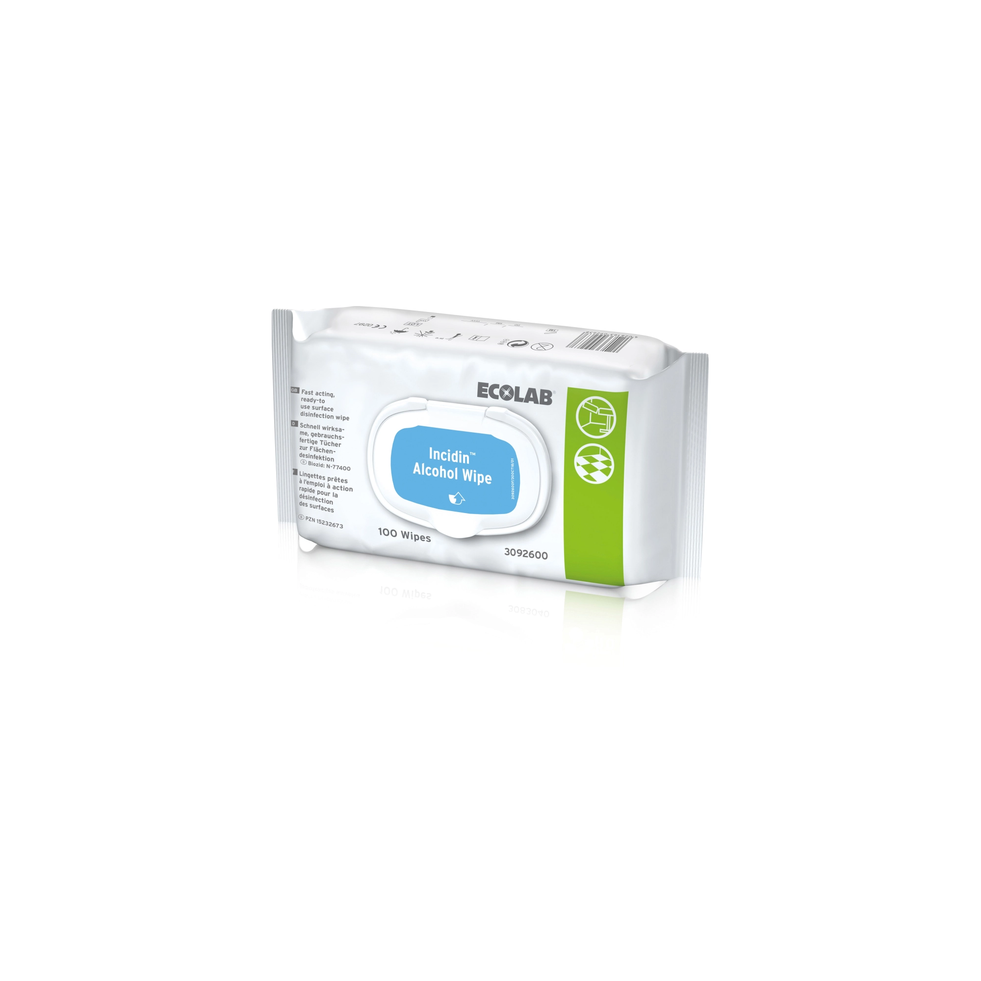 Incidin Alcohol Wipe flowpack 100x
