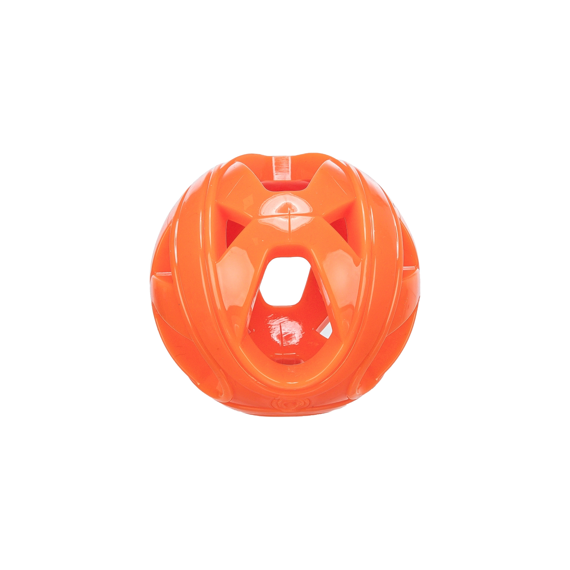 Trixie Játék Méhsejt labda, TPE, o 6 cm, narancssárga