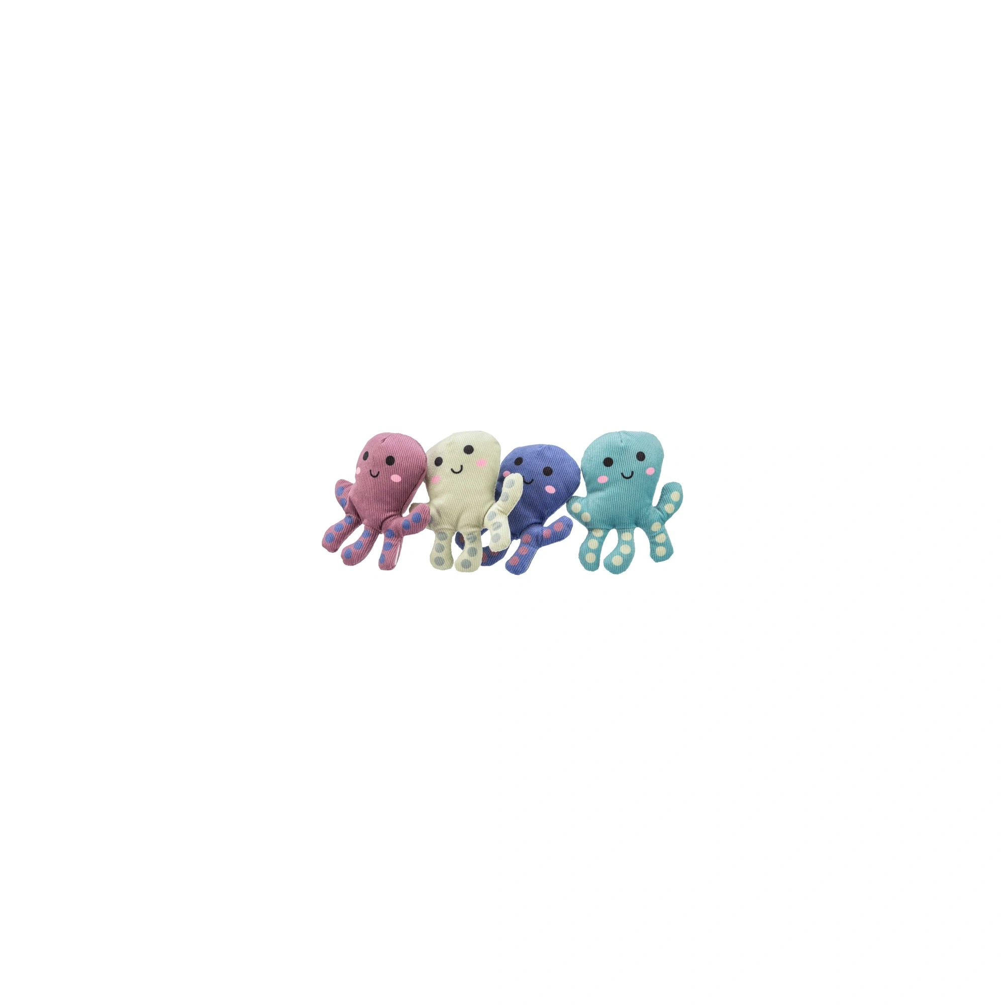 Játék Polip, Plüss, Macskamentával, 10cm