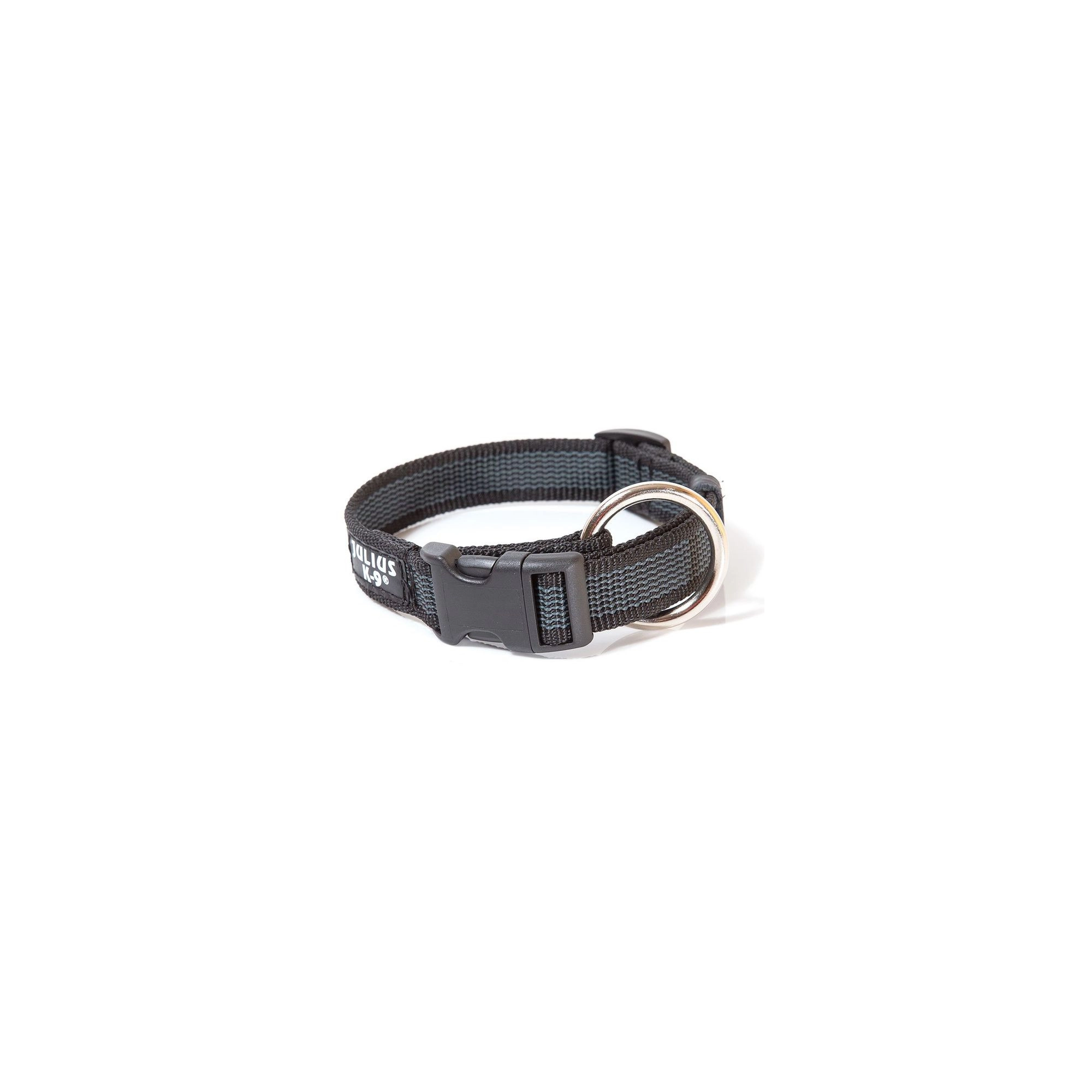 .JULIUS-K9 C&G nyakörv 25mm átmérő 39-65cm fekete-szürke