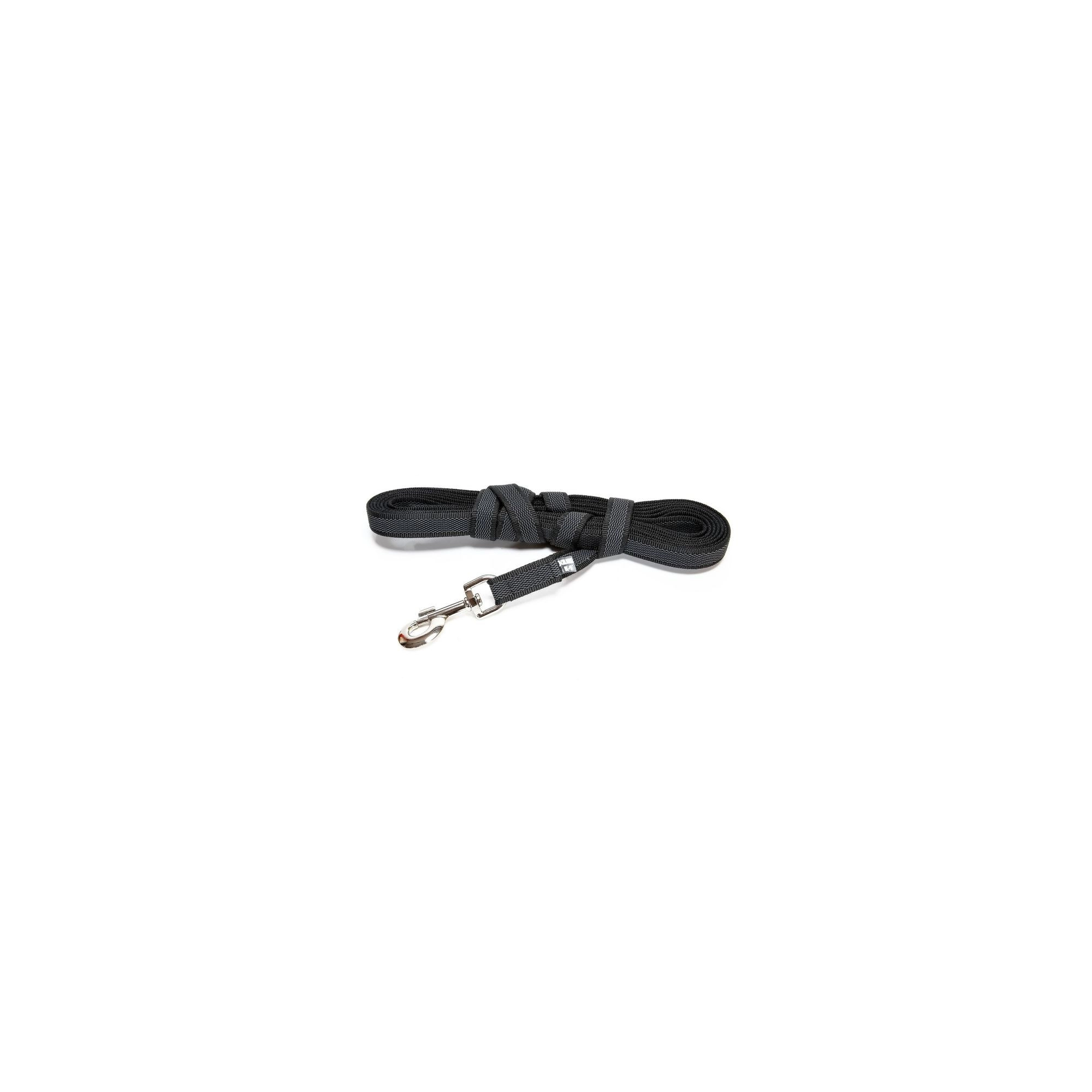 .JULIUS-K9 C&G póráz Fekete-szürke 14mm/10m fogóval