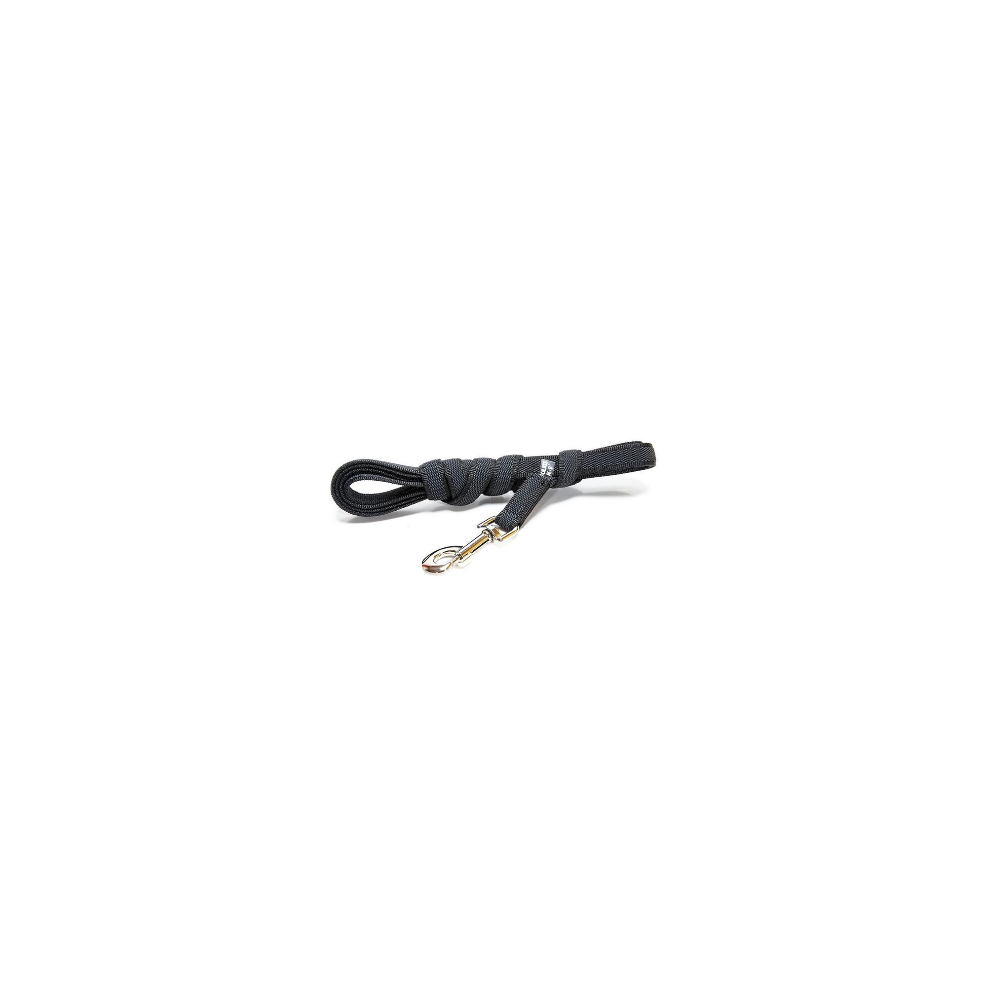 .JULIUS-K9 C&G póráz Fekete-szürke 20mm/3m fogóval
