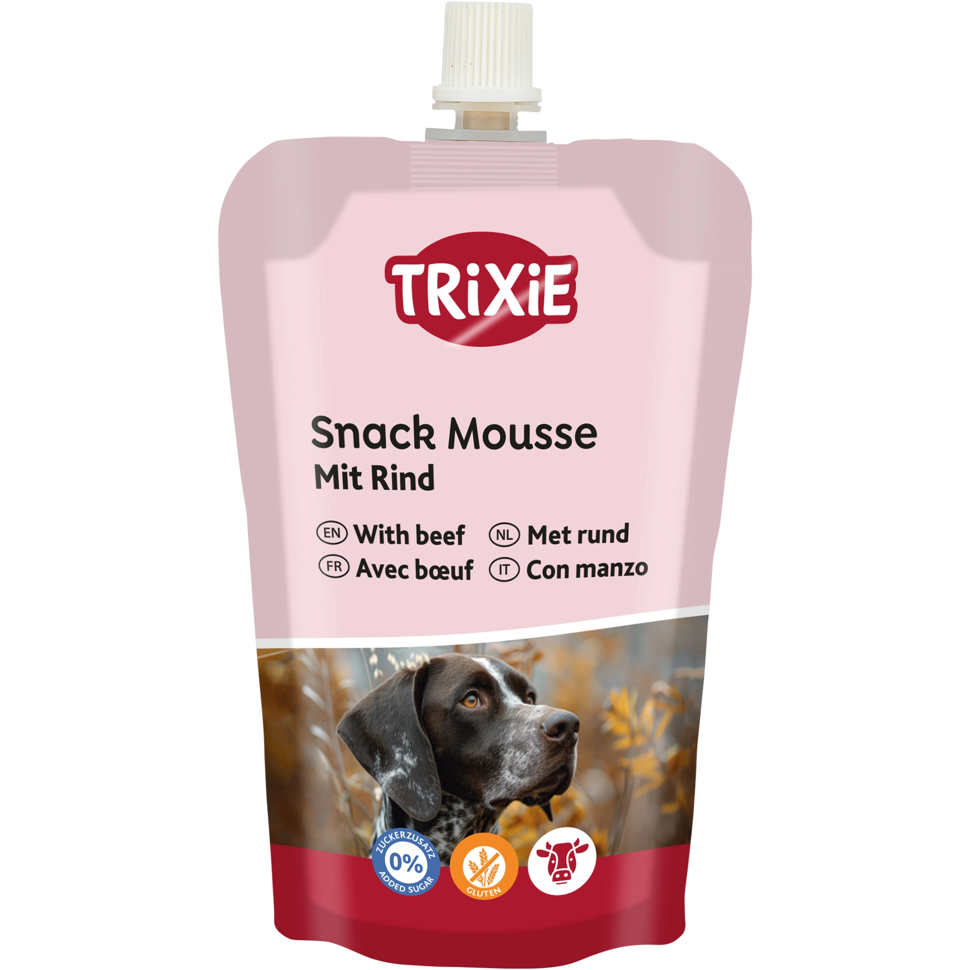 Trixie Jutalomfalat mousse marhahús ízesítéssel 200g
