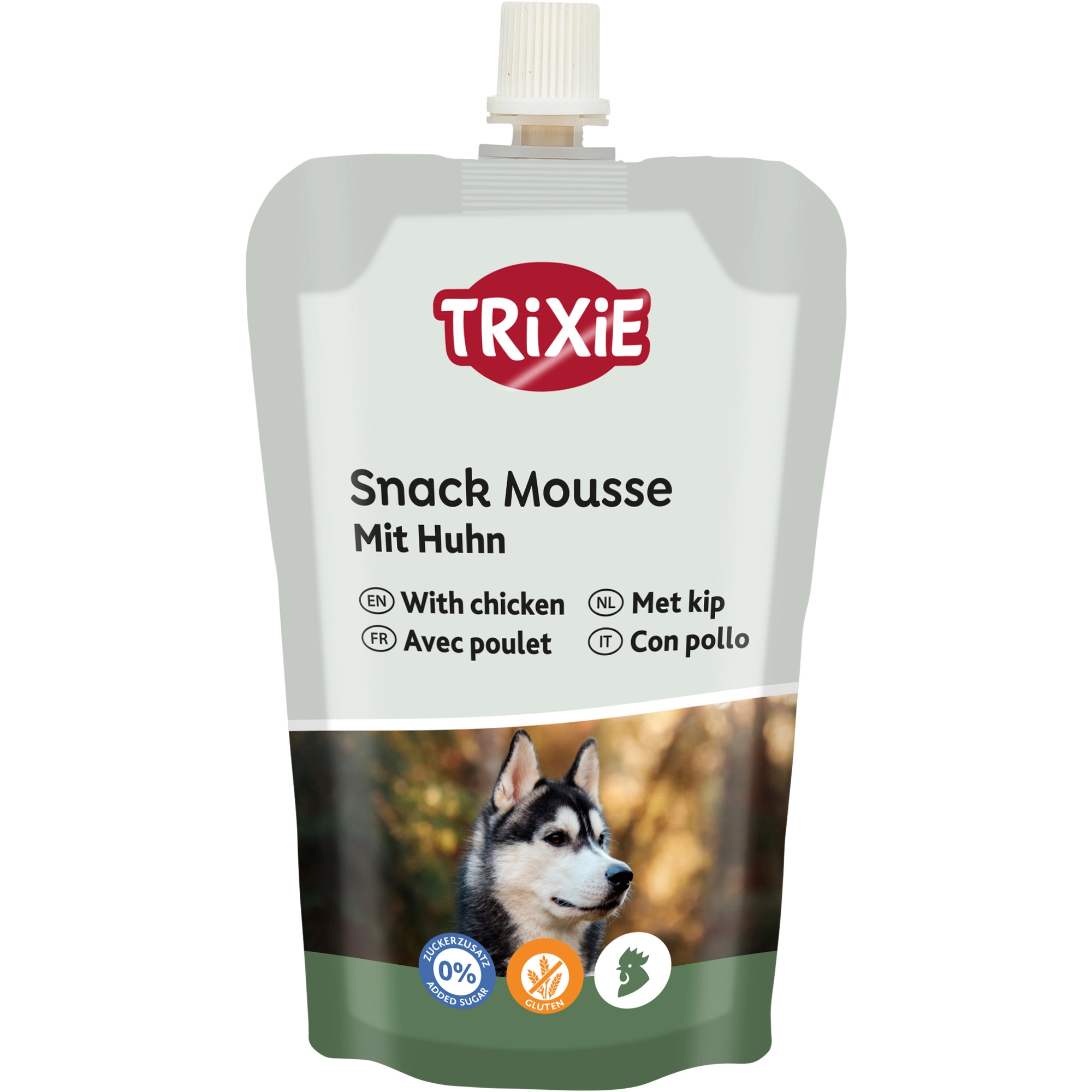 Trixie Jutalomfalat Snack mousse csirkével, 200 g