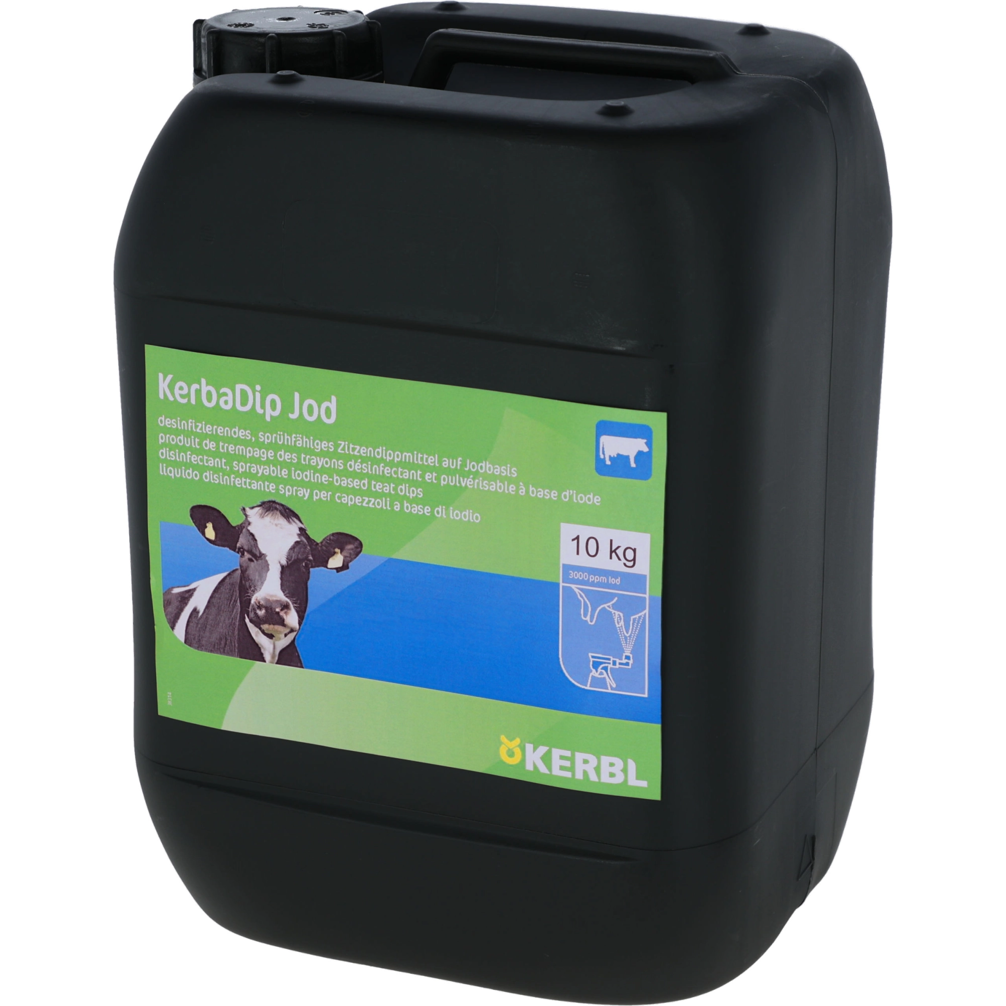 KERBL KerbaDip Jod fejés utáni tőgyfertőtlenítő 10kg