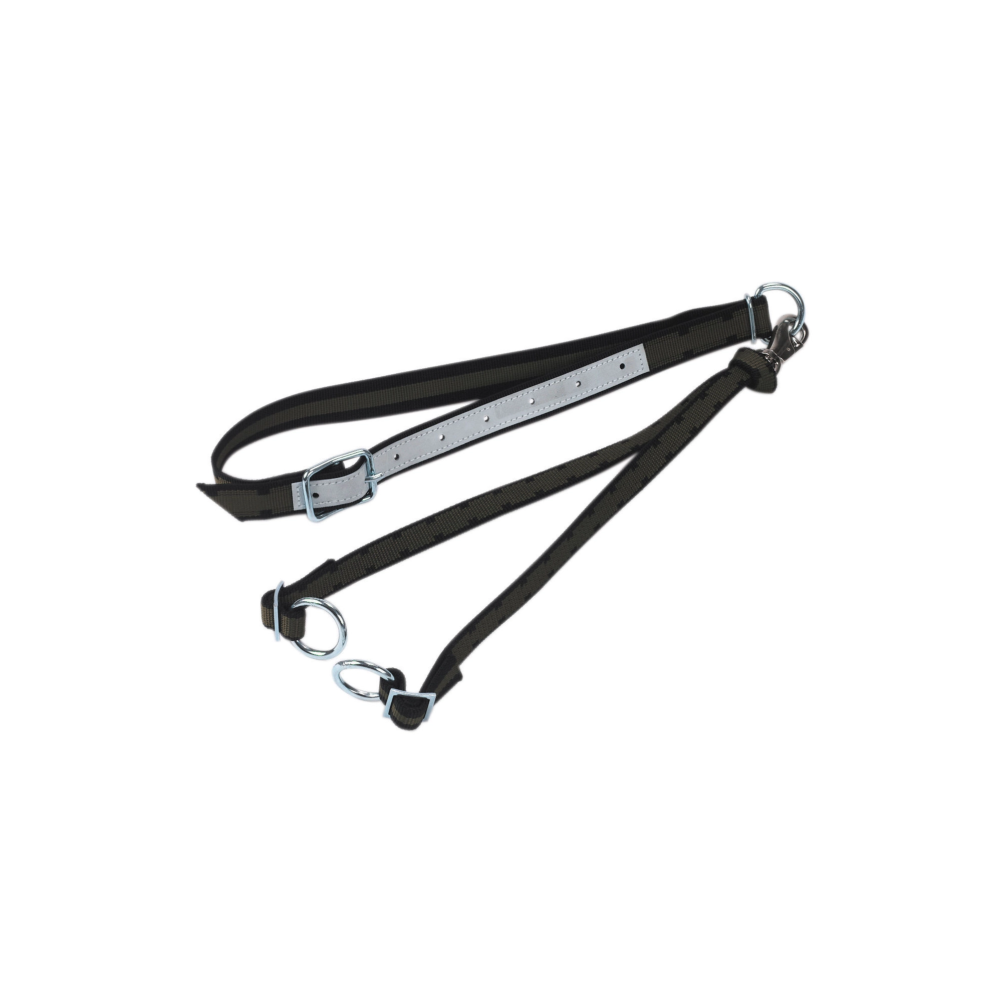 KERBL Bőr nyakpánt dupla hevederrel