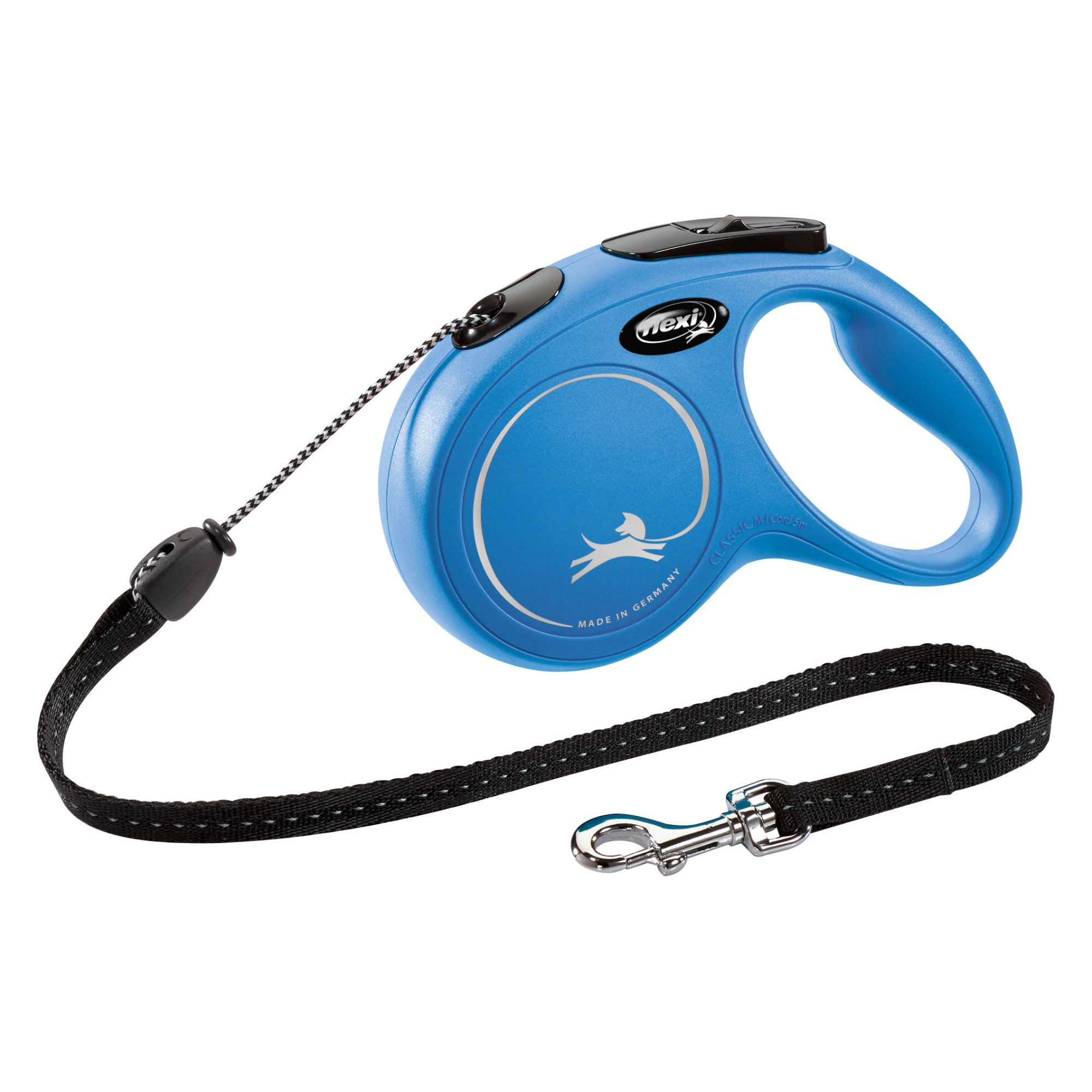 KERBL Flexi póráz Classic M, 5m, 20 kg-ig, kék