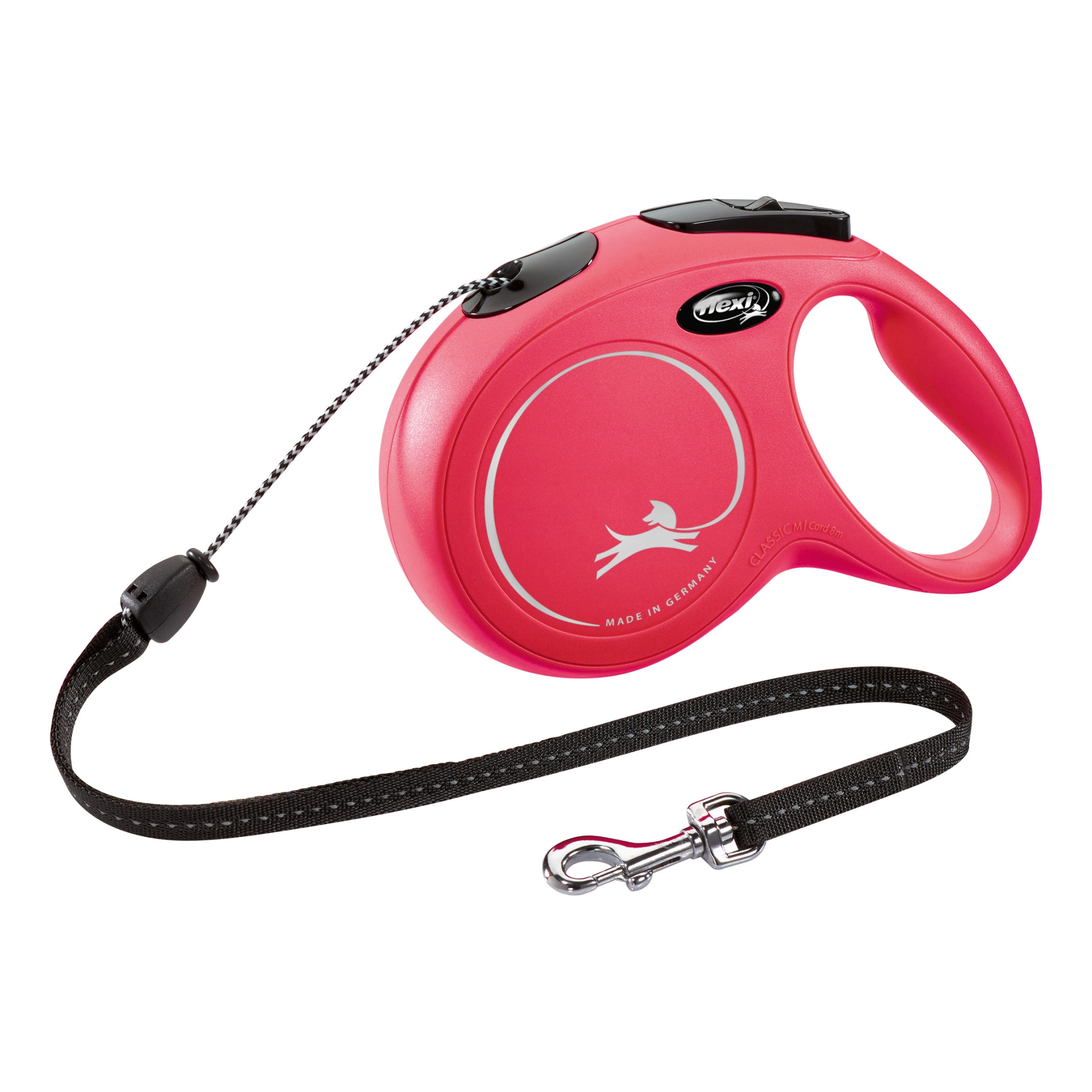 KERBL Flexi póráz Classic M, 8m, 20 kg-ig, piros
