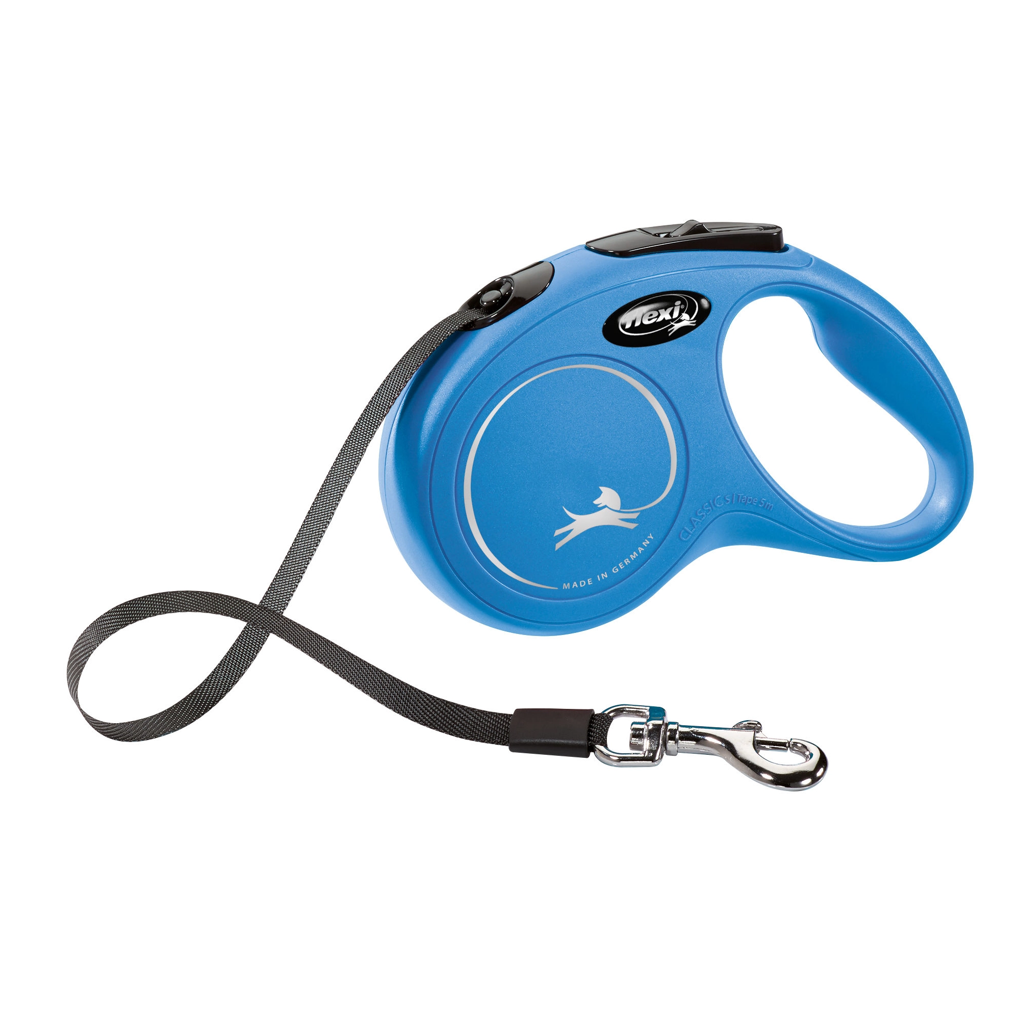 KERBL Flexi póráz Classic S, 5m, 15 kg-ig, kék