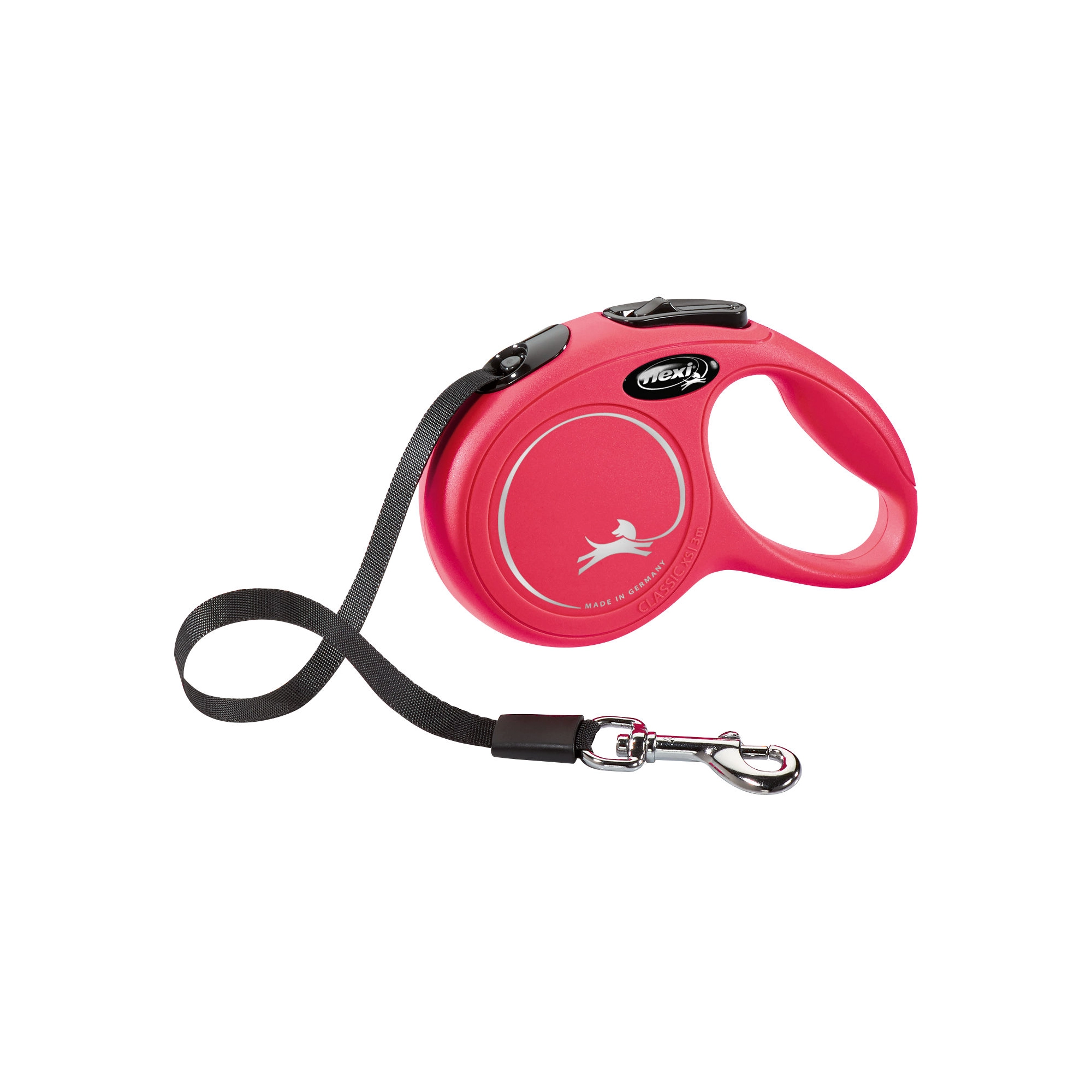 KERBL Flexi póráz Classic XS, 3m, 12 kg-ig, piros