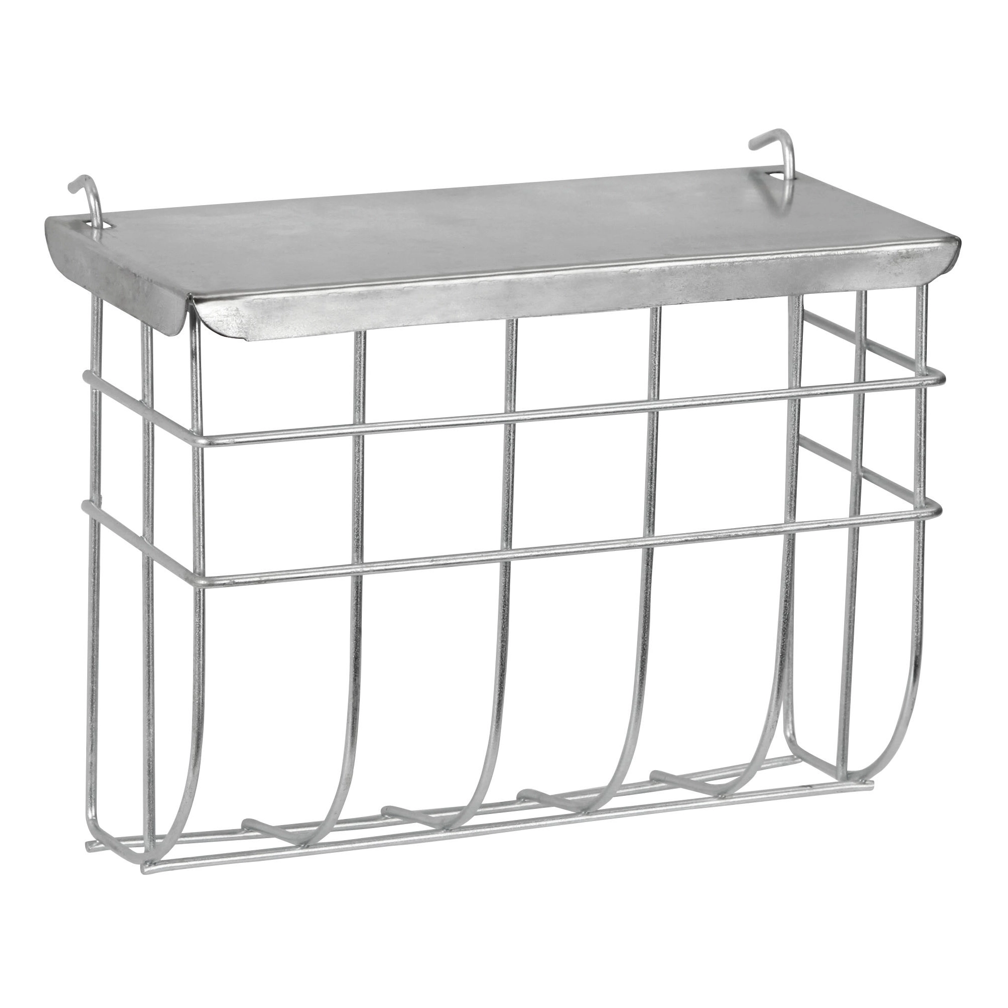 KERBL Fém szénarács, tetővel, 25x17 cm