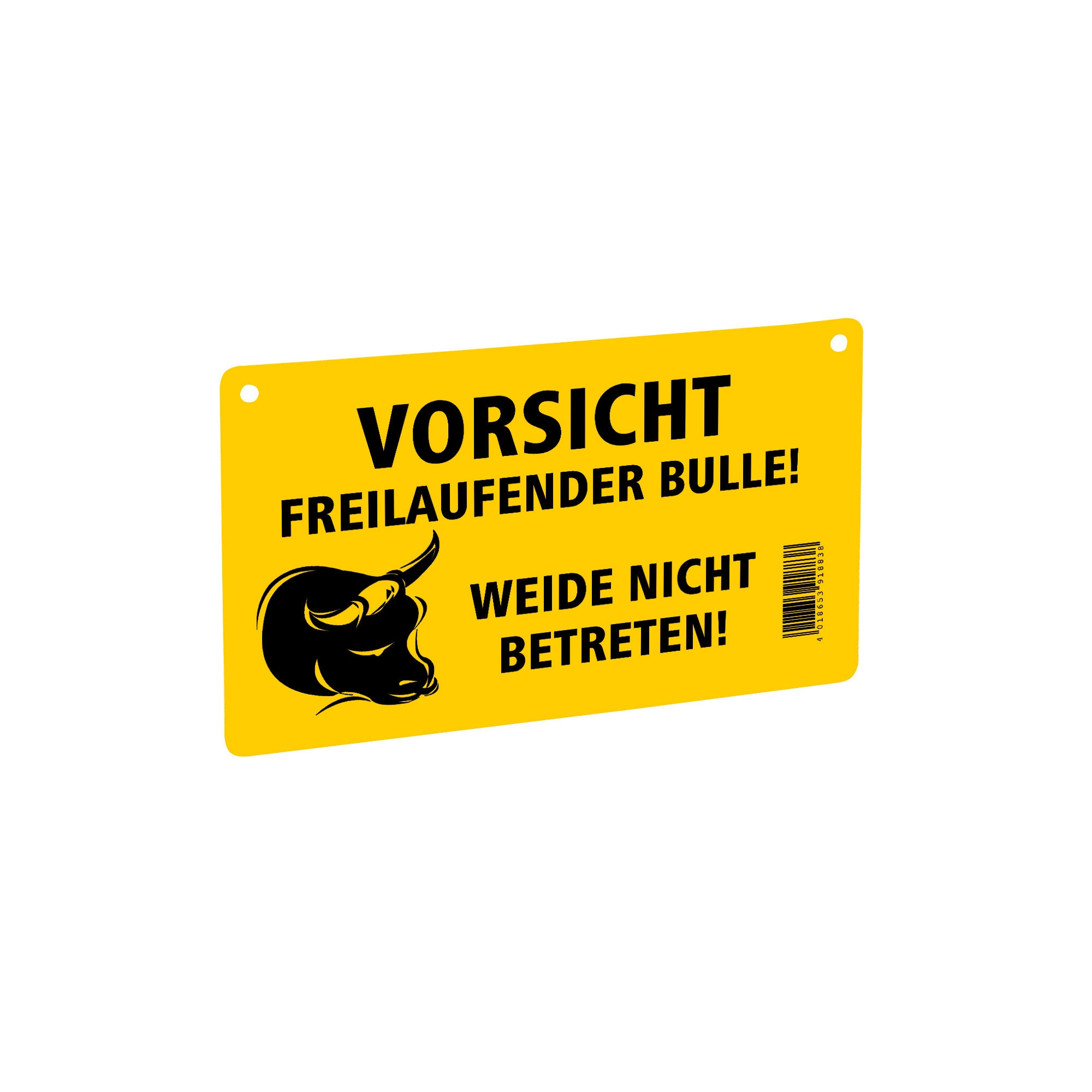 KERBL Figyelmeztető tábla 200x120 mm