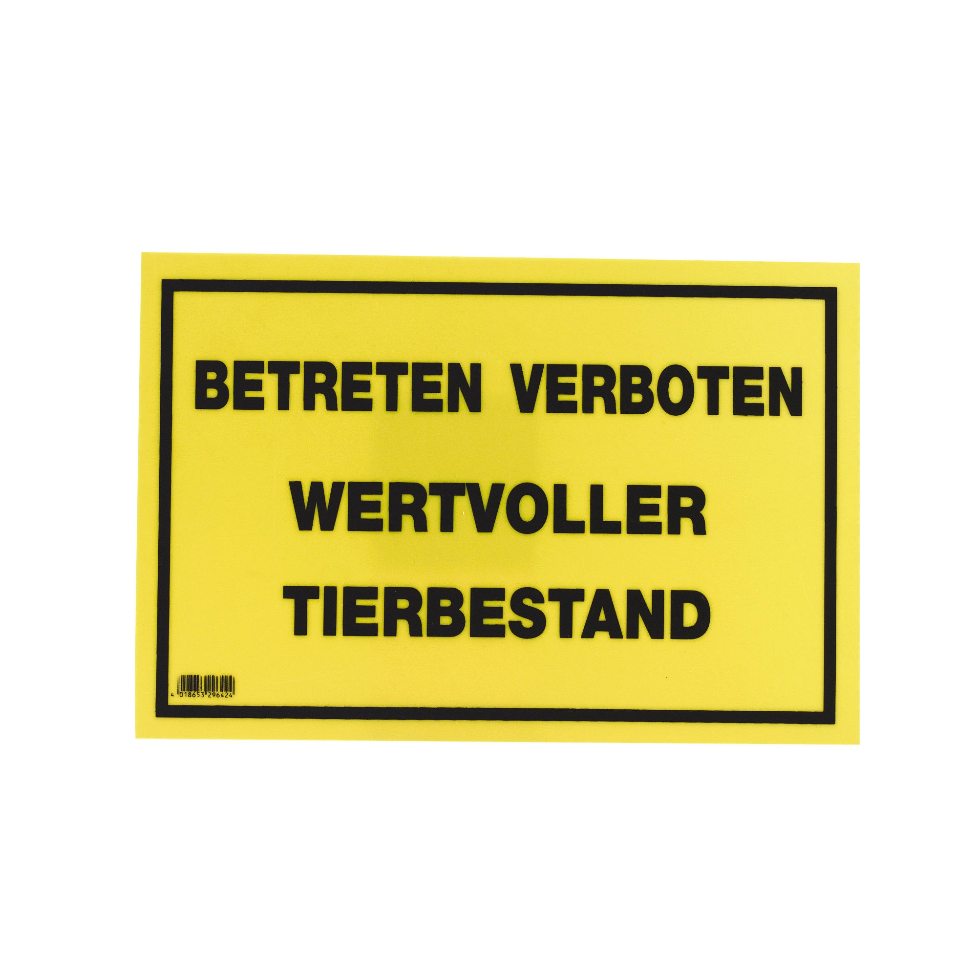 KERBL Figyelmeztető tábla 20x30cm-es