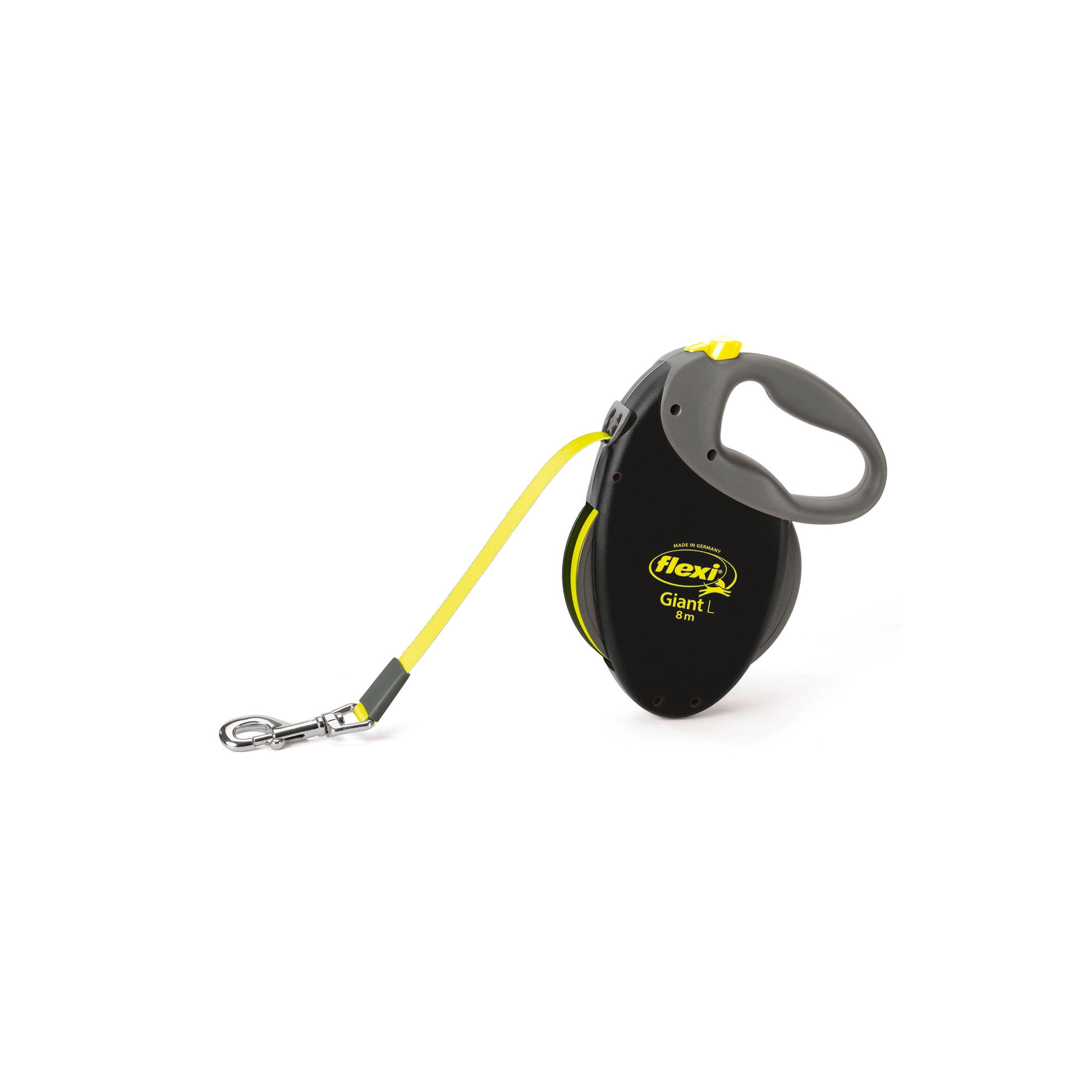 KERBL Flexi Giant póráz L, 8m, 50 kg-ig, neon