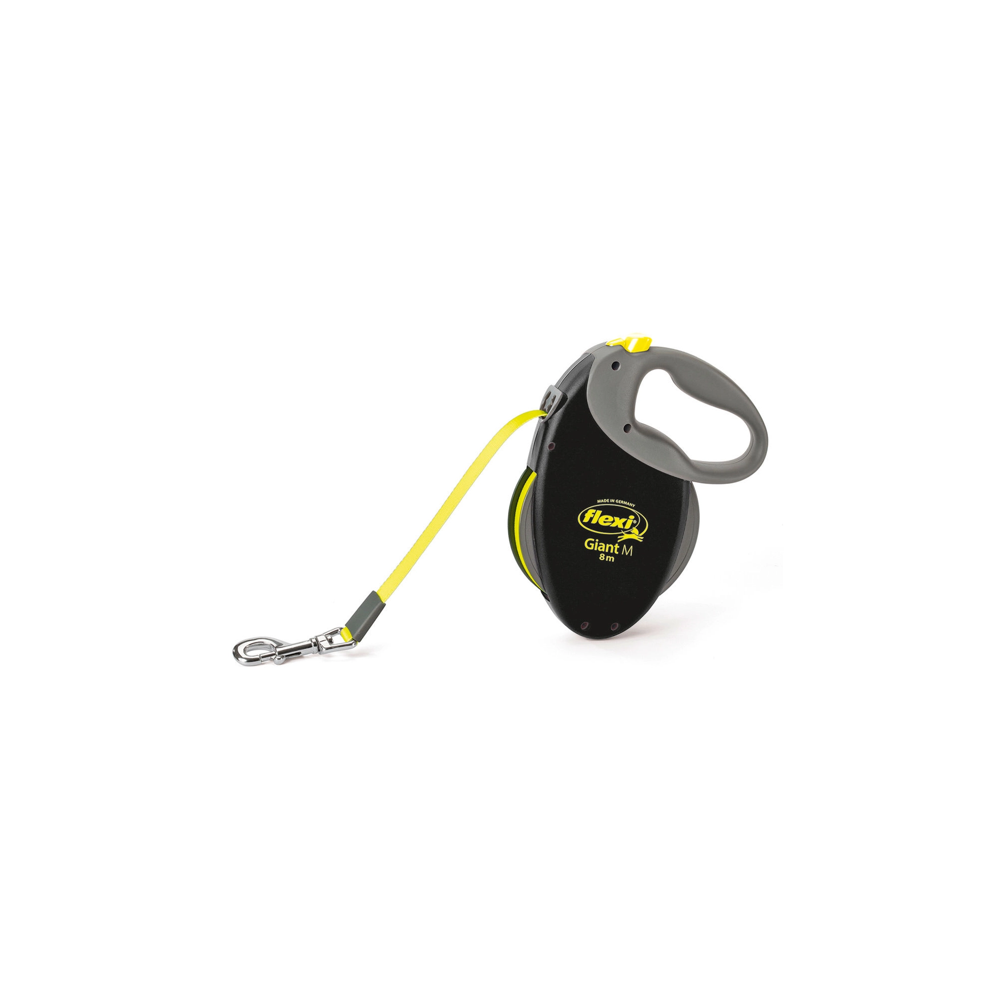 KERBL Flexi Giant póráz M, 8m, 25 kg-ig, neon