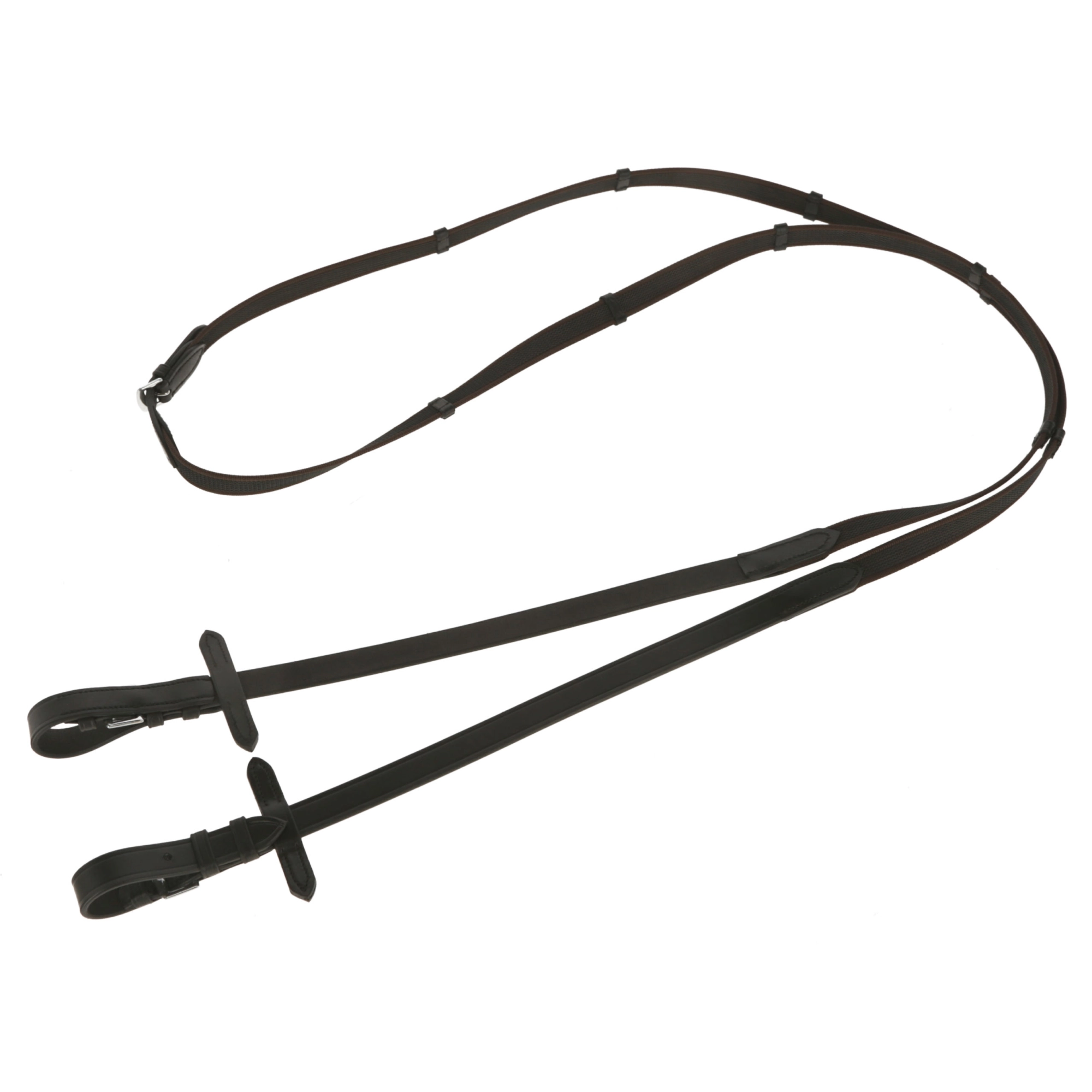 KERBL Gumis-gurtnis szár, fekete/barna, 20mm