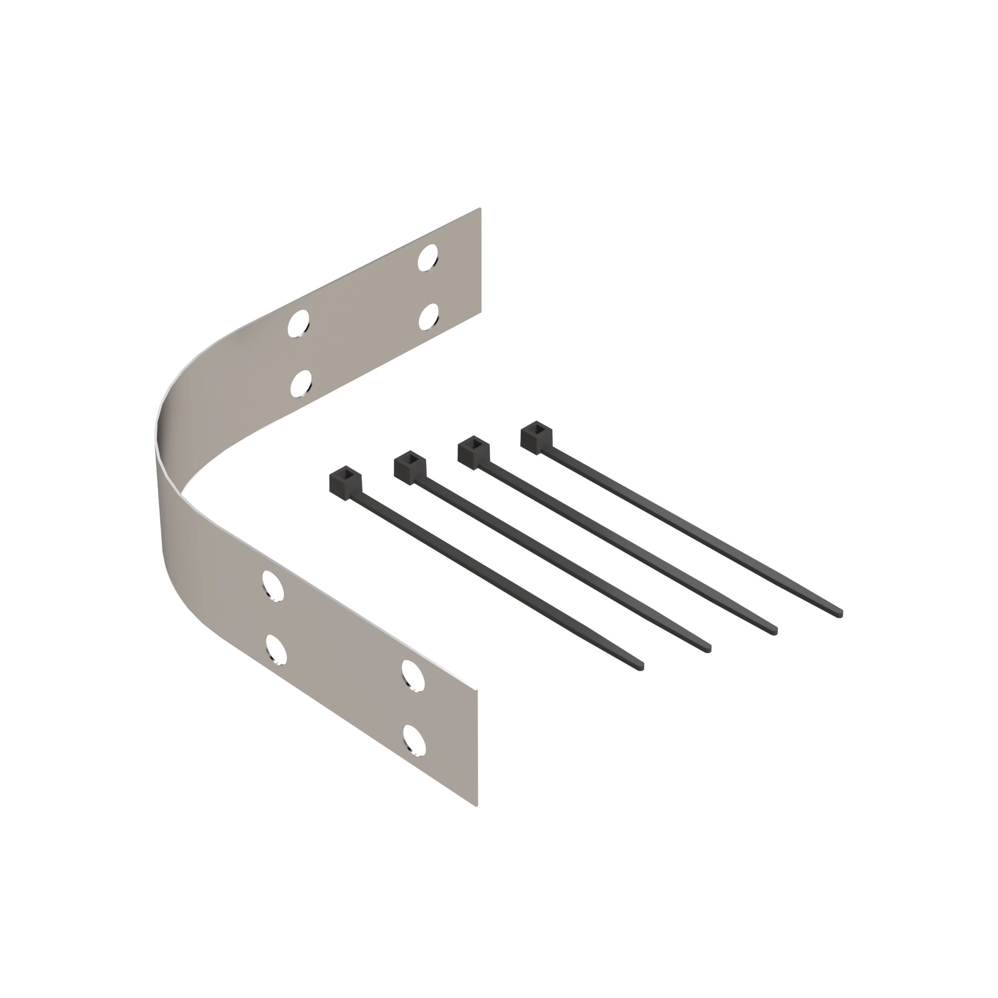 KERBL Hurokvédő melegítőkábelhez, 4 db kábelkötegelővel