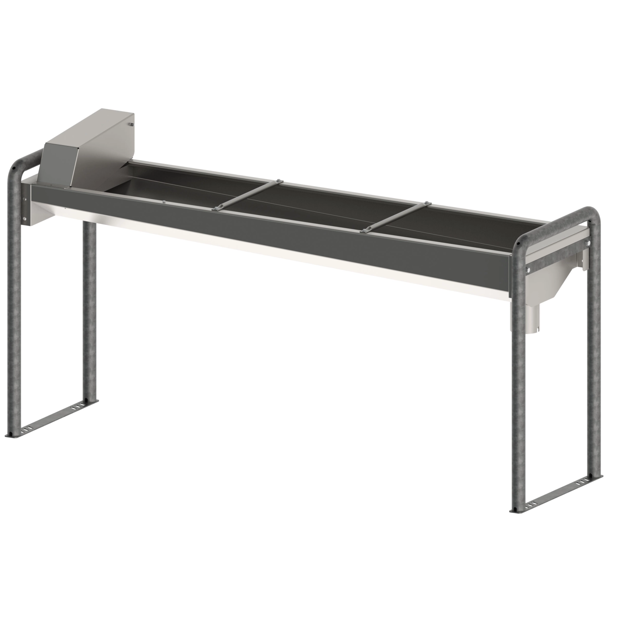 KERBL Itatóvályú álló 120 cm 50 L, Fűtéssel 200 W Rm