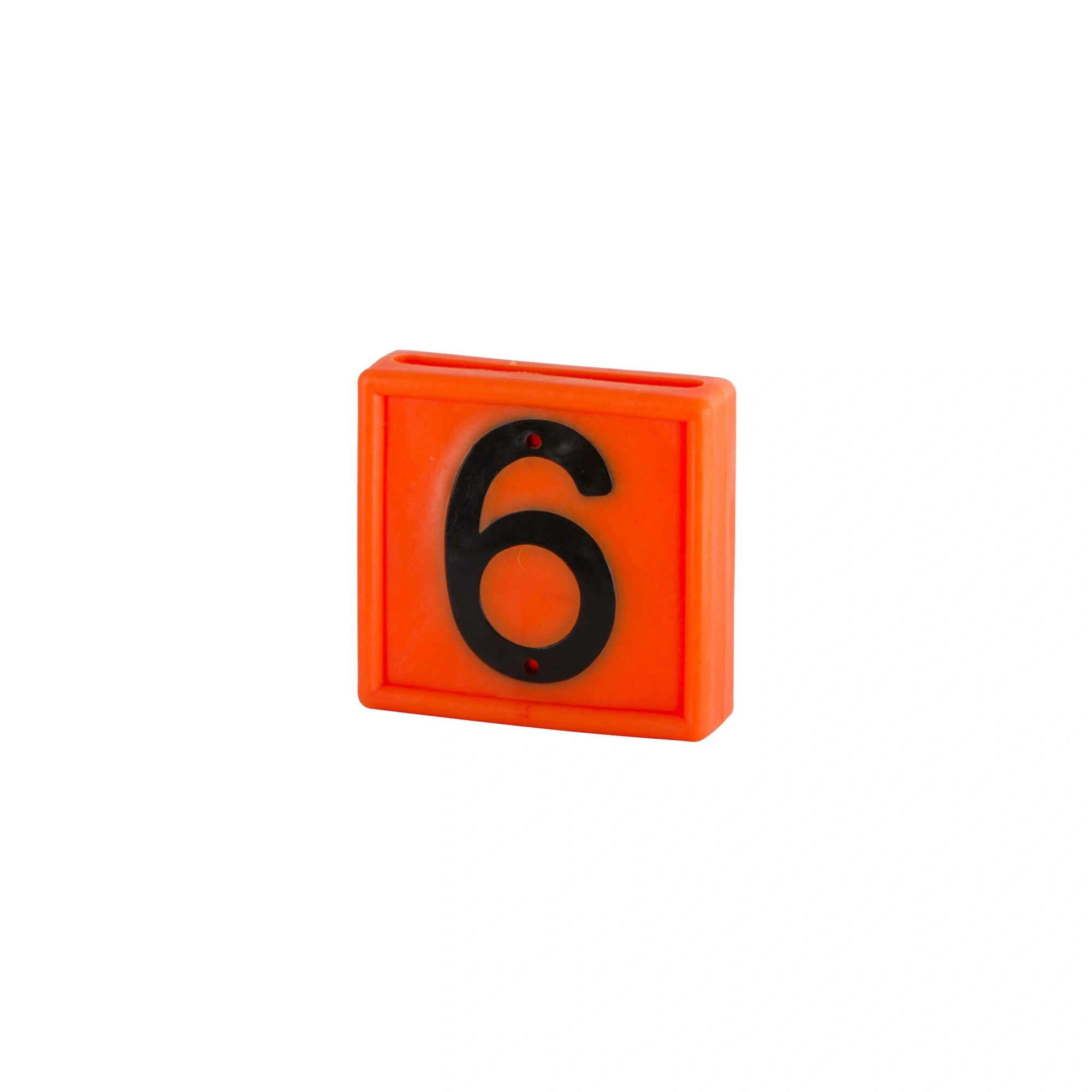 KERBL Jelölőszám 10db/csomag, narancssárga, 6