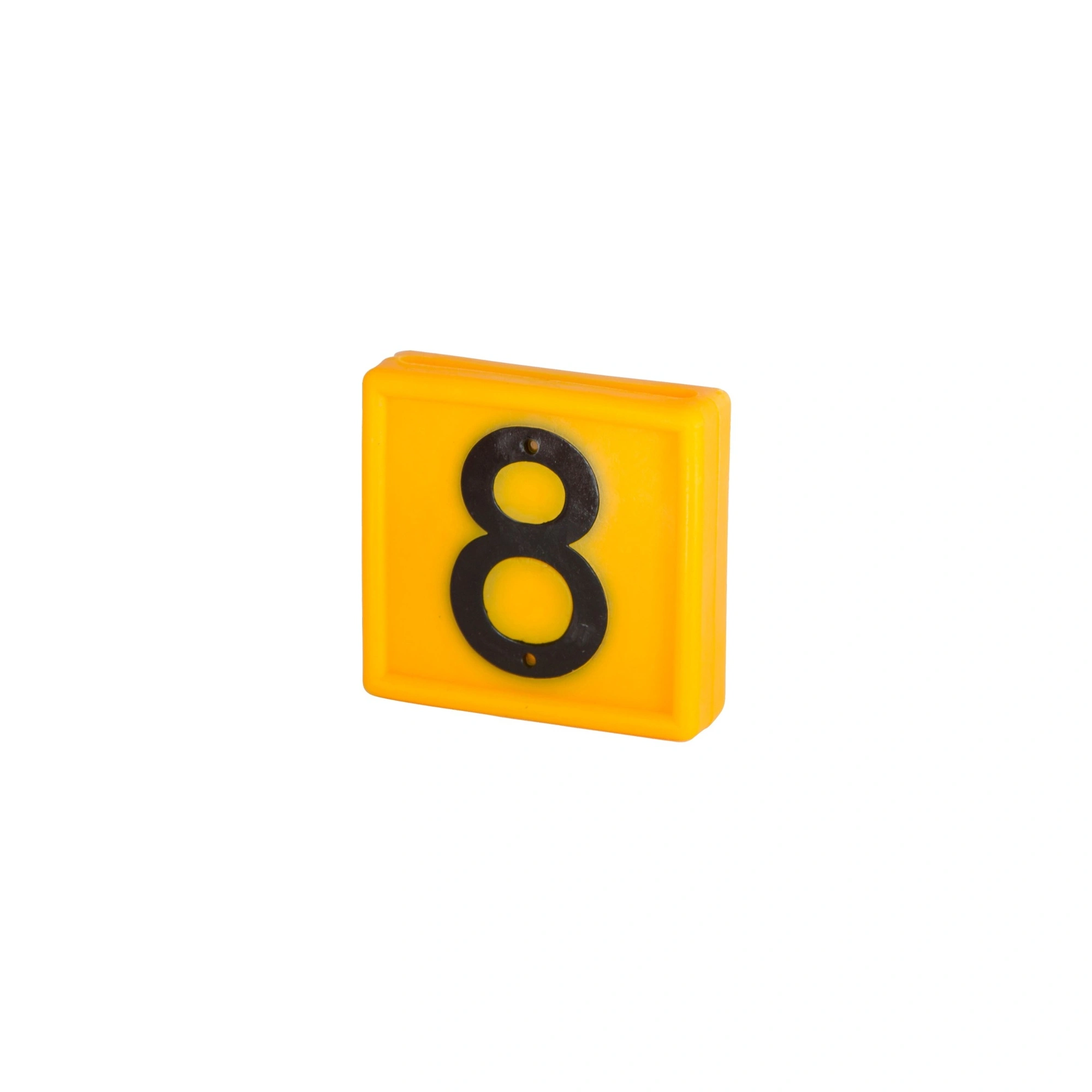 KERBL Jelölőszám 10db/csomag, sárga, 8