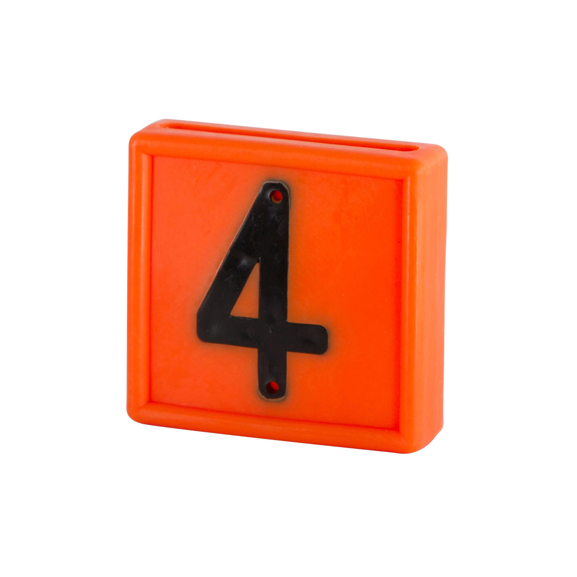 KERBL Jelölőszám, narancssárga, 4