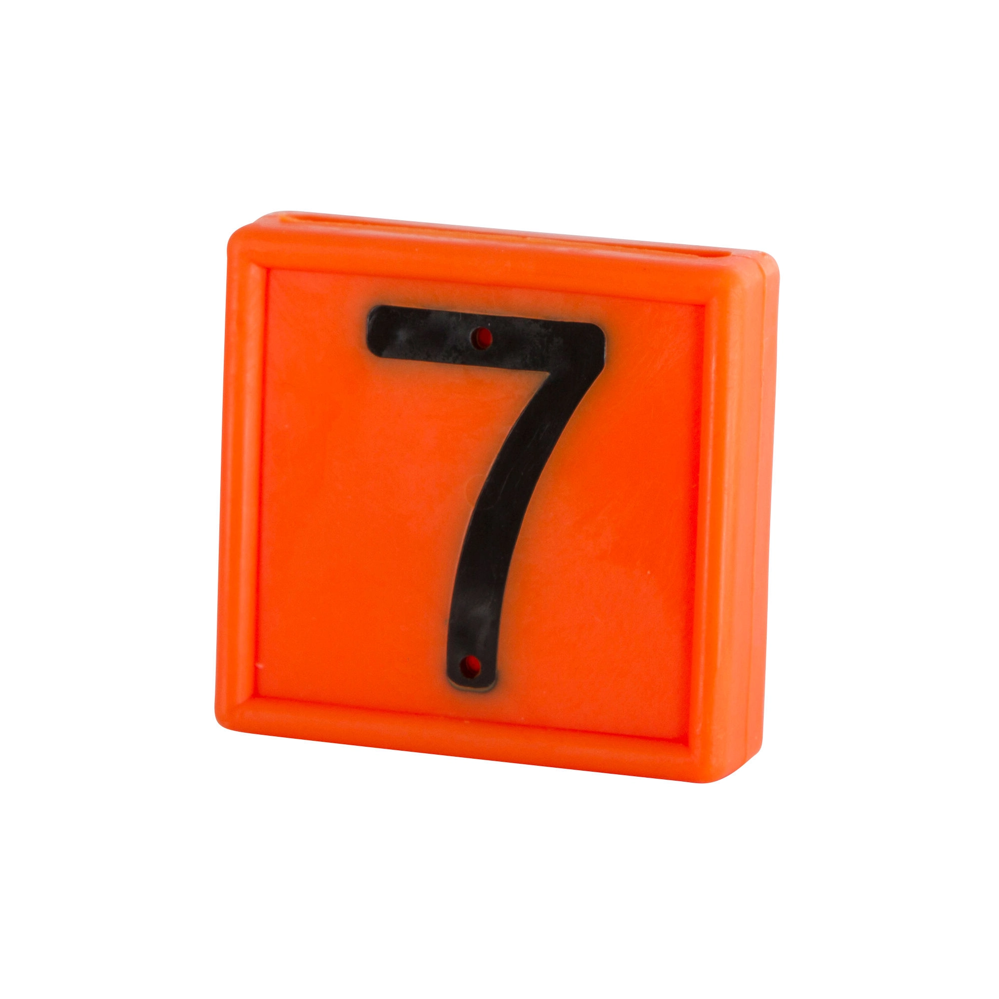 KERBL Jelölőszám, narancssárga, 7